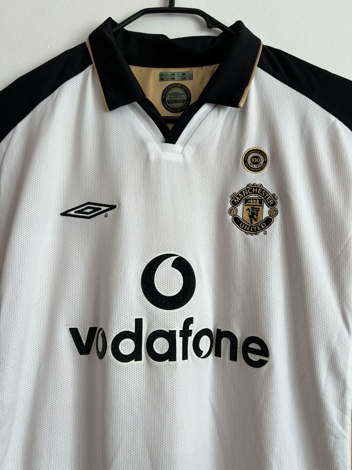 Umbro Manchester united 2001/02 centenary reversible Size US XL / EU 56 / 4 - 10 Thumbnail