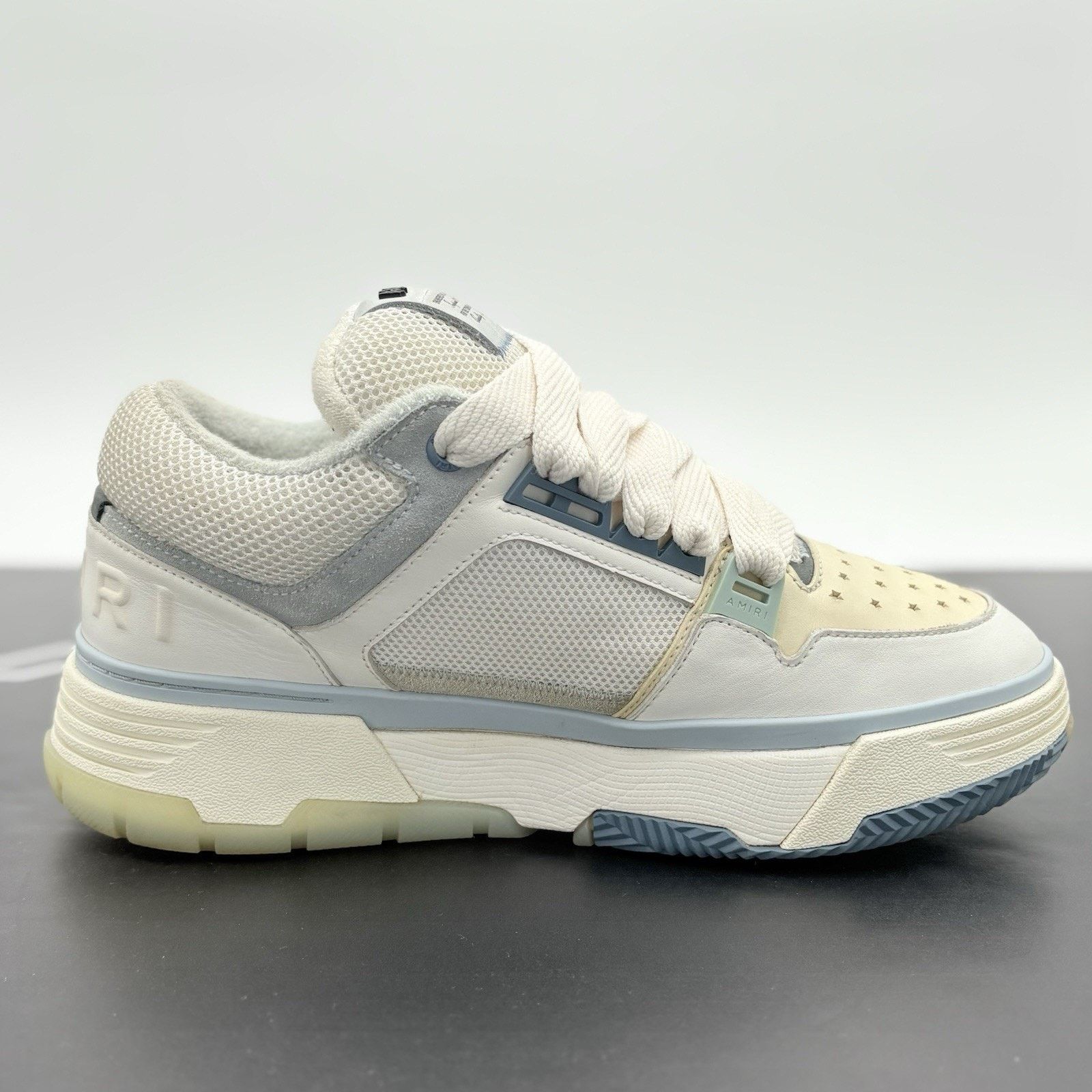 Amiri Size 44 (11 US) Amiri MA-1 ' White Blue ' | GOOD CONDITION! Size US 11 / EU 44 - 10 Thumbnail