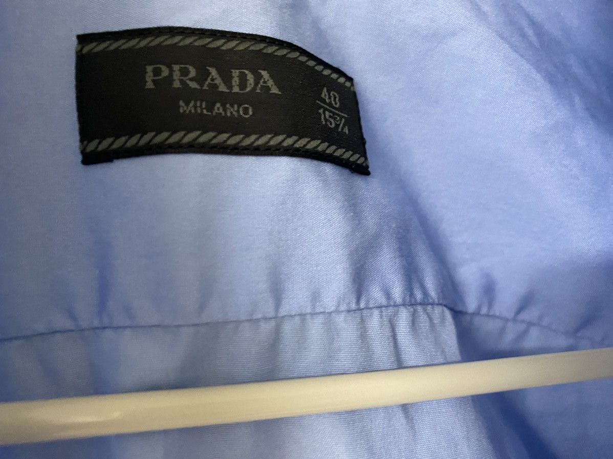Prada Prada big logo shirts Size US M / EU 48-50 / 2 - 9 Thumbnail