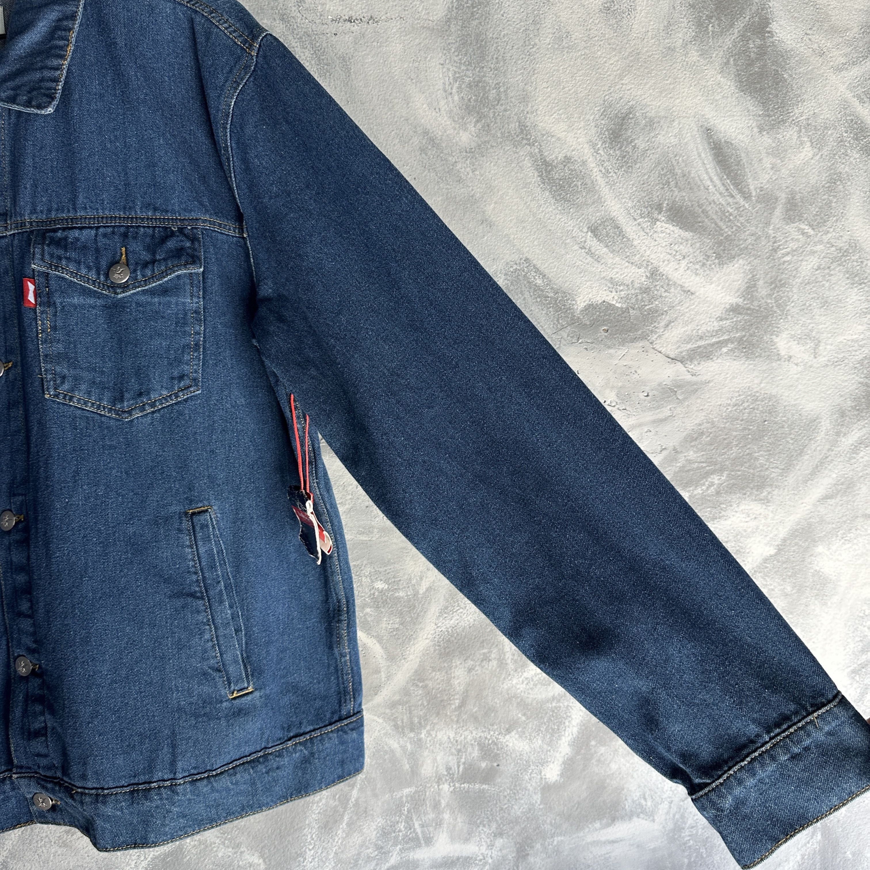 Budweiser Budweiser Bud King of Beers Denim Jacket Mens XL Blue NWT Size US XL / EU 56 / 4 - 4 Thumbnail
