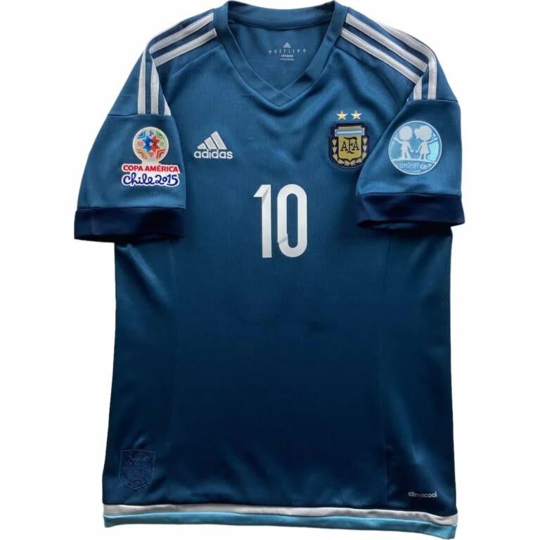 Adidas Argentina 2015-17 Adidas away Messi football jersey size S Size US S / EU 44-46 / 1 - 2 Thumbnail