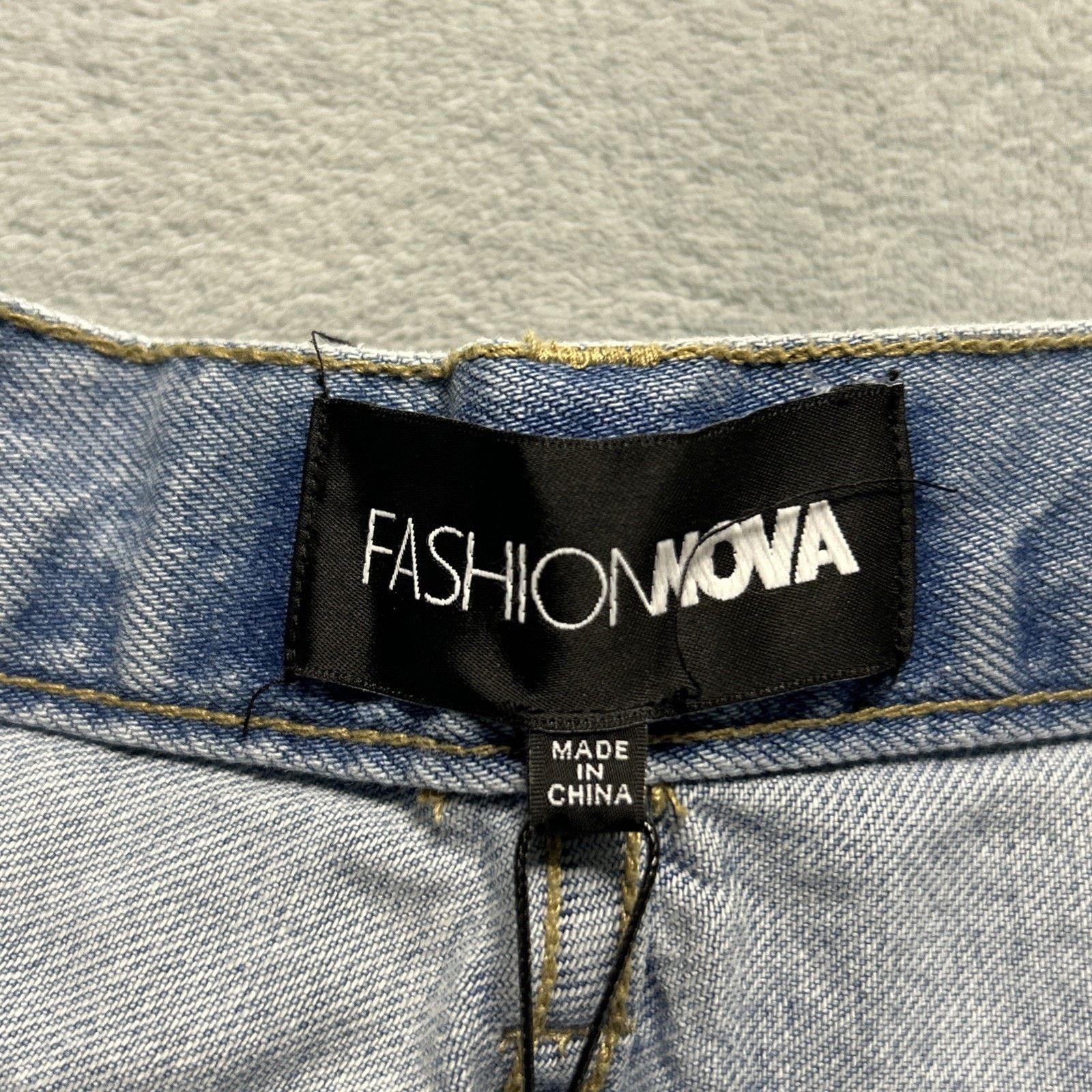 Levi's Beyond Baggy Jeans Womens 13 34x34 Wide Hamilton Raw Loose Size 34" / US 12 / IT 48 - 6 Thumbnail