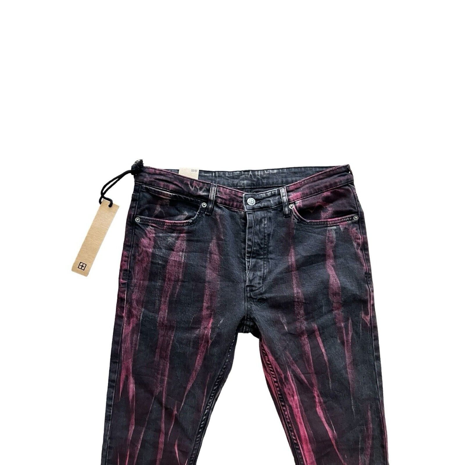 Ksubi Ksubi Jeans Mens Van Winkle Skinny Leg Black $260 Size 34/32 Size US 34 / EU 50 - 2 Thumbnail