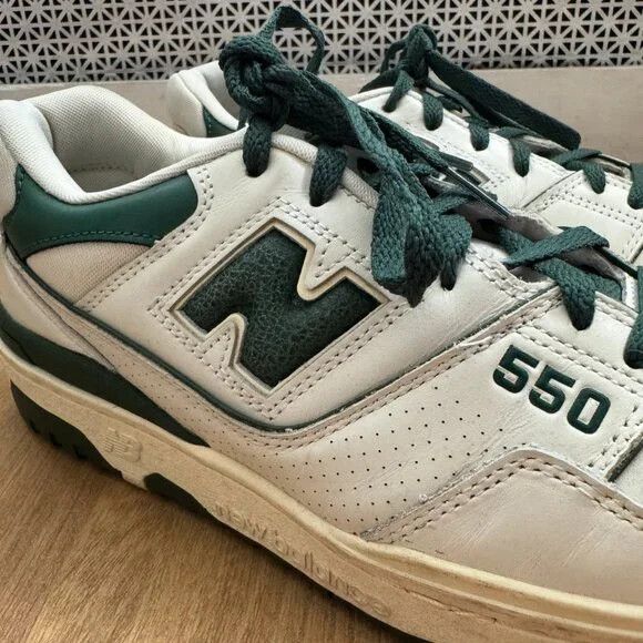 Aime Leon Dore × New Balance Aime Leon Dore New Balance 550s in white/green Size US 9.5 / EU 42-43 - 2 Thumbnail