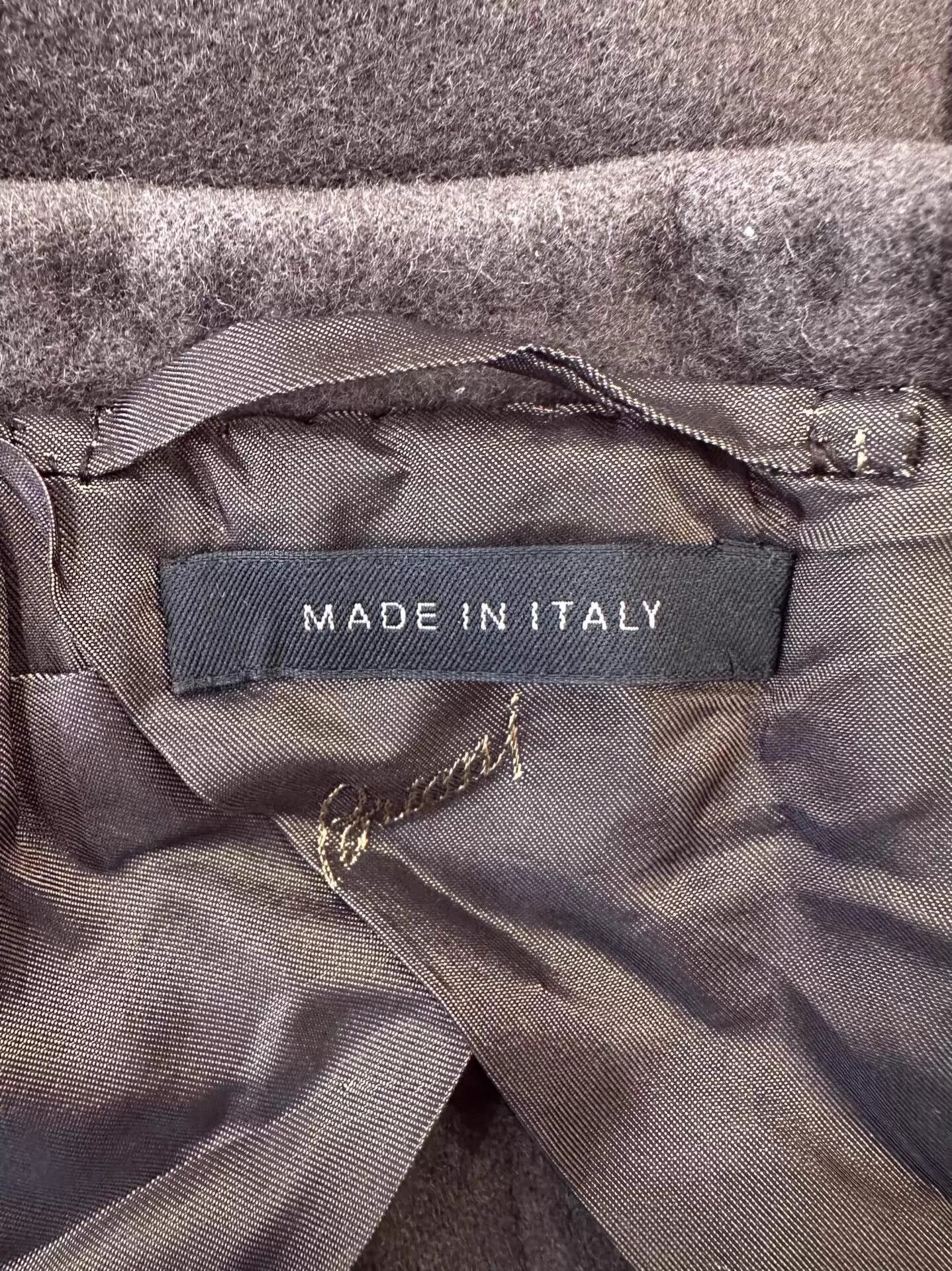 Brioni Brioni Men's Taupe Cashmere Double-Breasted Overcoat 48 Size US M / EU 48-50 / 2 - 6 Thumbnail