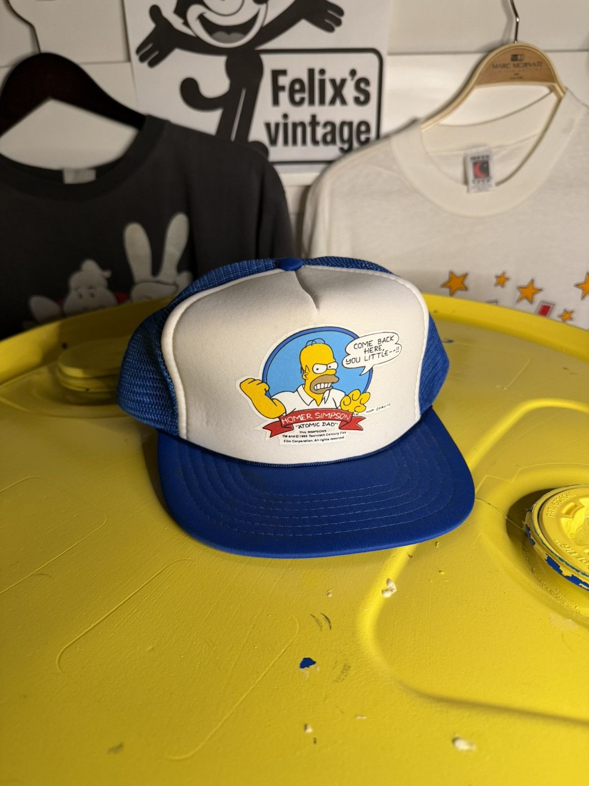 Vintage Vintage 1990 Homer Simpson Simpsons Hat Size ONE SIZE - 3 Thumbnail