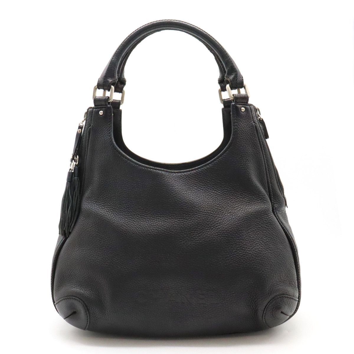 Chanel Chanel Chanel Leather Logo Tassel Fringe Tote Bag Leather Tote Bag in Good Condition Size ONE SIZE - 1 Thumbnail