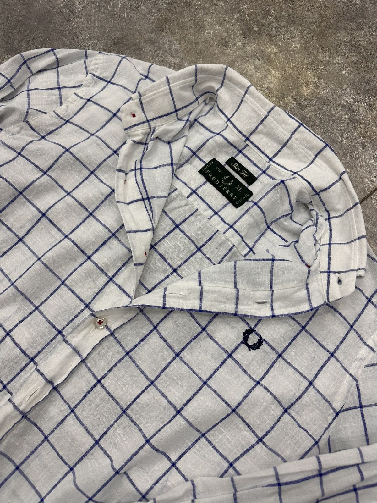 Fred Perry Fred Perry Vintage Made in England Shirts Size US XL / EU 56 / 4 - 3 Thumbnail