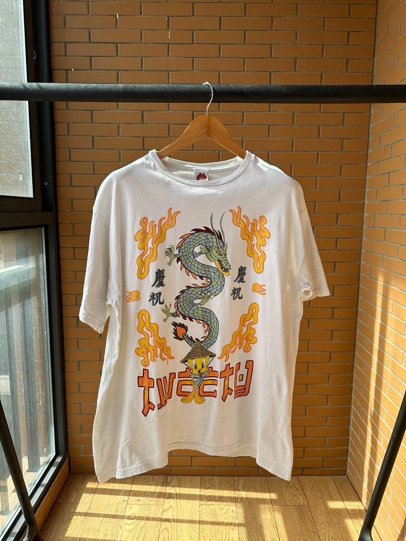 Vintage VintageTee 90s Tweety Collaboration 2505-Nextarrow Size US XL / EU 56 / 4 - 1 Thumbnail