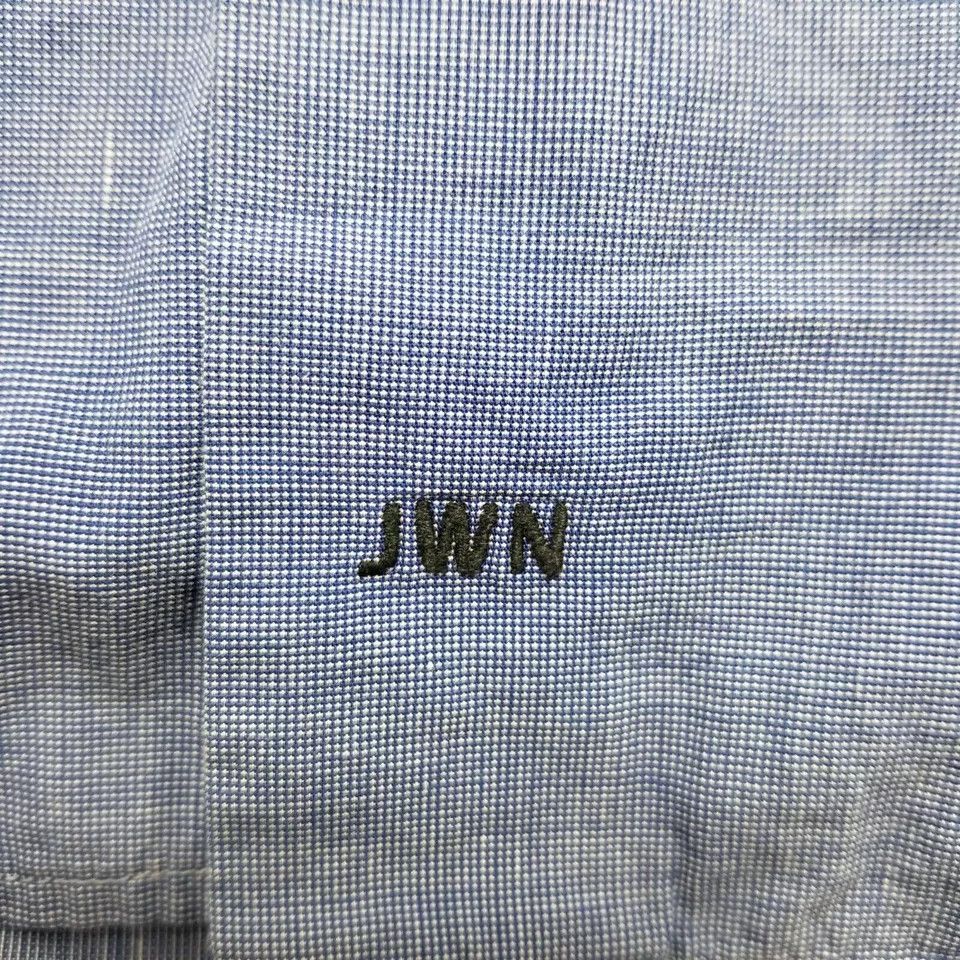 Other John W Nordstrom Shirt Mens 16-32 Blue Casual Button Up Size US S / EU 44-46 / 1 - 2 Thumbnail