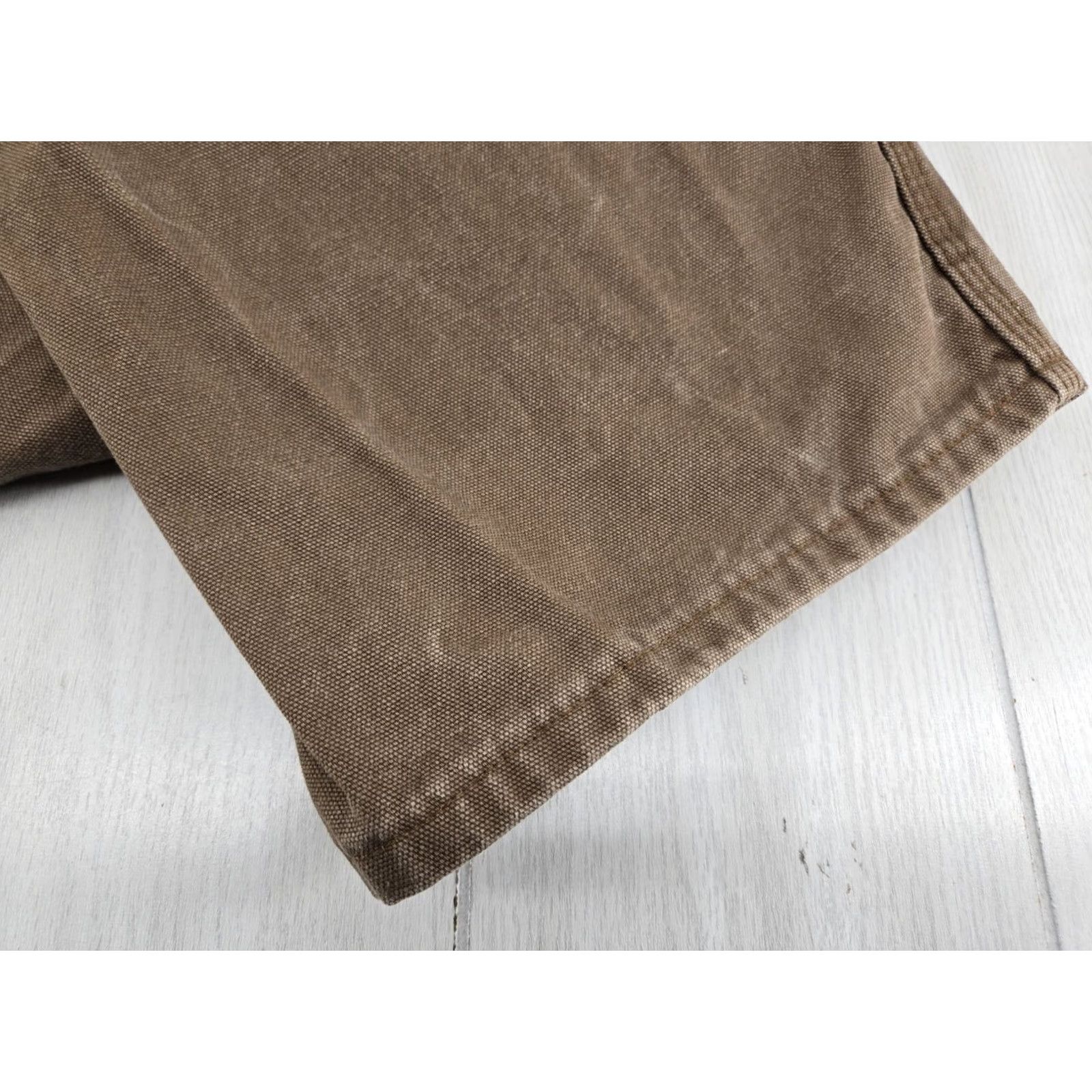 Dickies VINTAGE Dickies Pants Mens 42x32 Brown Baggy Canvas Carpenter Workwear Rugged Cotton Pants Regular Brown Mens 42 Inseam 32 Size US 42 / EU 58 - 2 Thumbnail