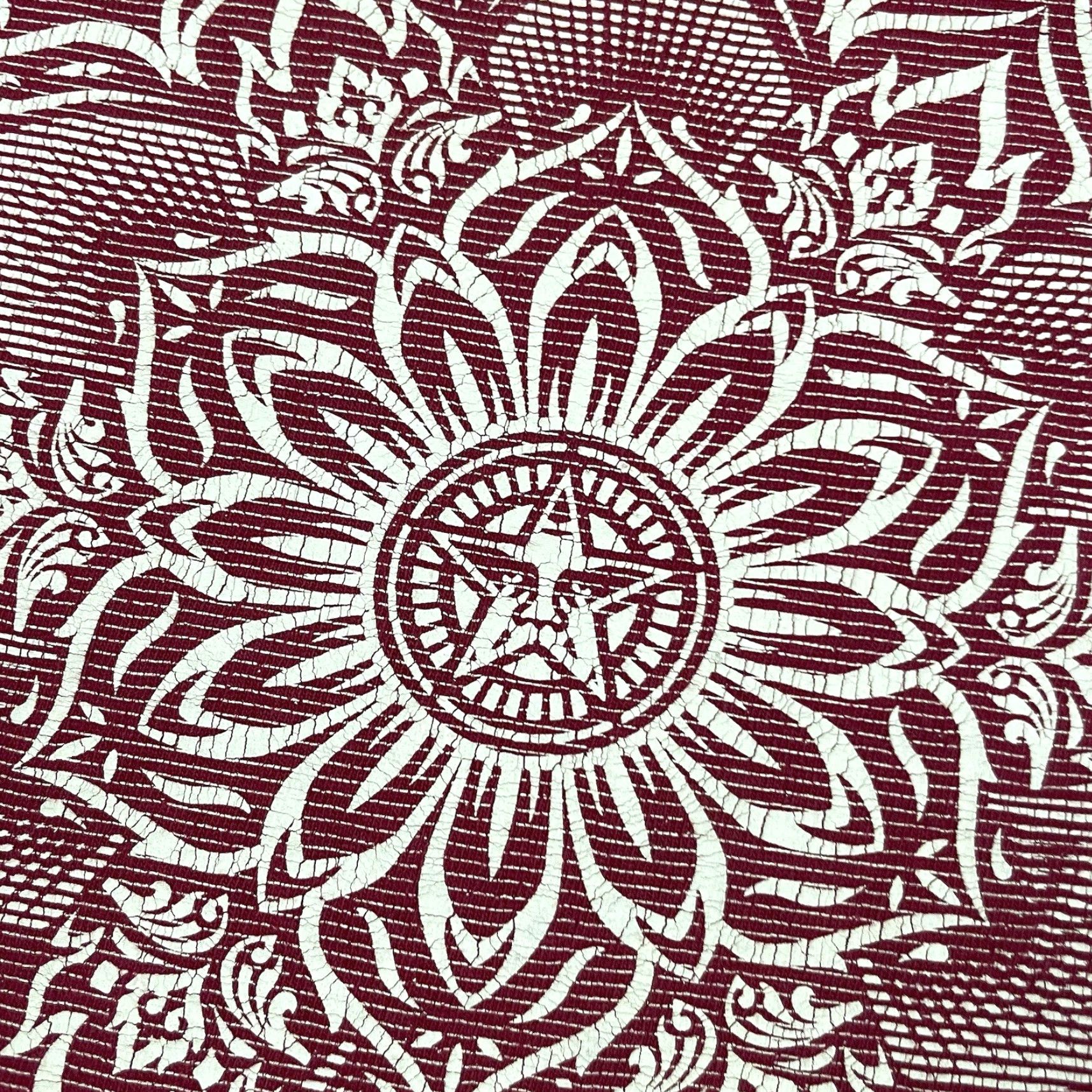 Obey VINTAGE OBEY T SHIRT Adult XL Red Graphic Print Crew Neck Short Sleeve Men Art Rare 90s Y2K Fairy Mandala Tee Sheapard Fairy Size US XL / EU 56 / 4 - 3 Thumbnail