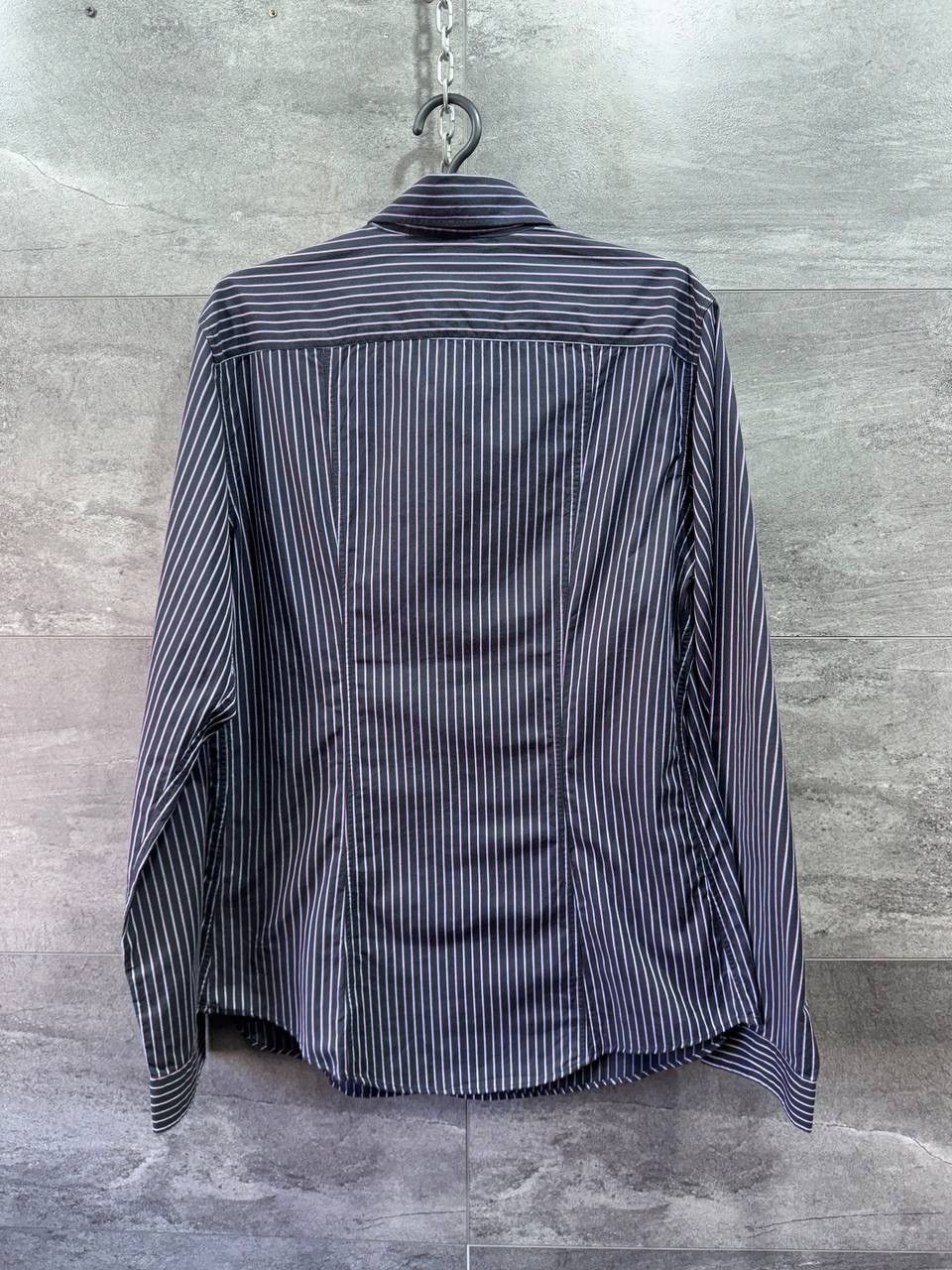 Armani Armani Jeans Men's Button-Up Long Sleeve Striped Shirt Size US L / EU 52-54 / 3 - 5 Thumbnail