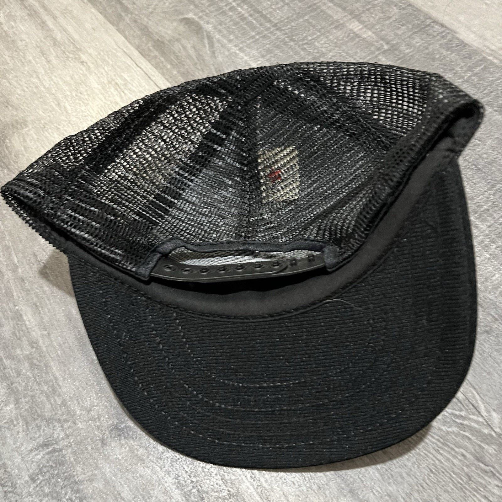 Vintage VTG 1980s Operation Stop! Black Mesh Foam Trucker Hat Cap Size ONE SIZE - 2 Thumbnail