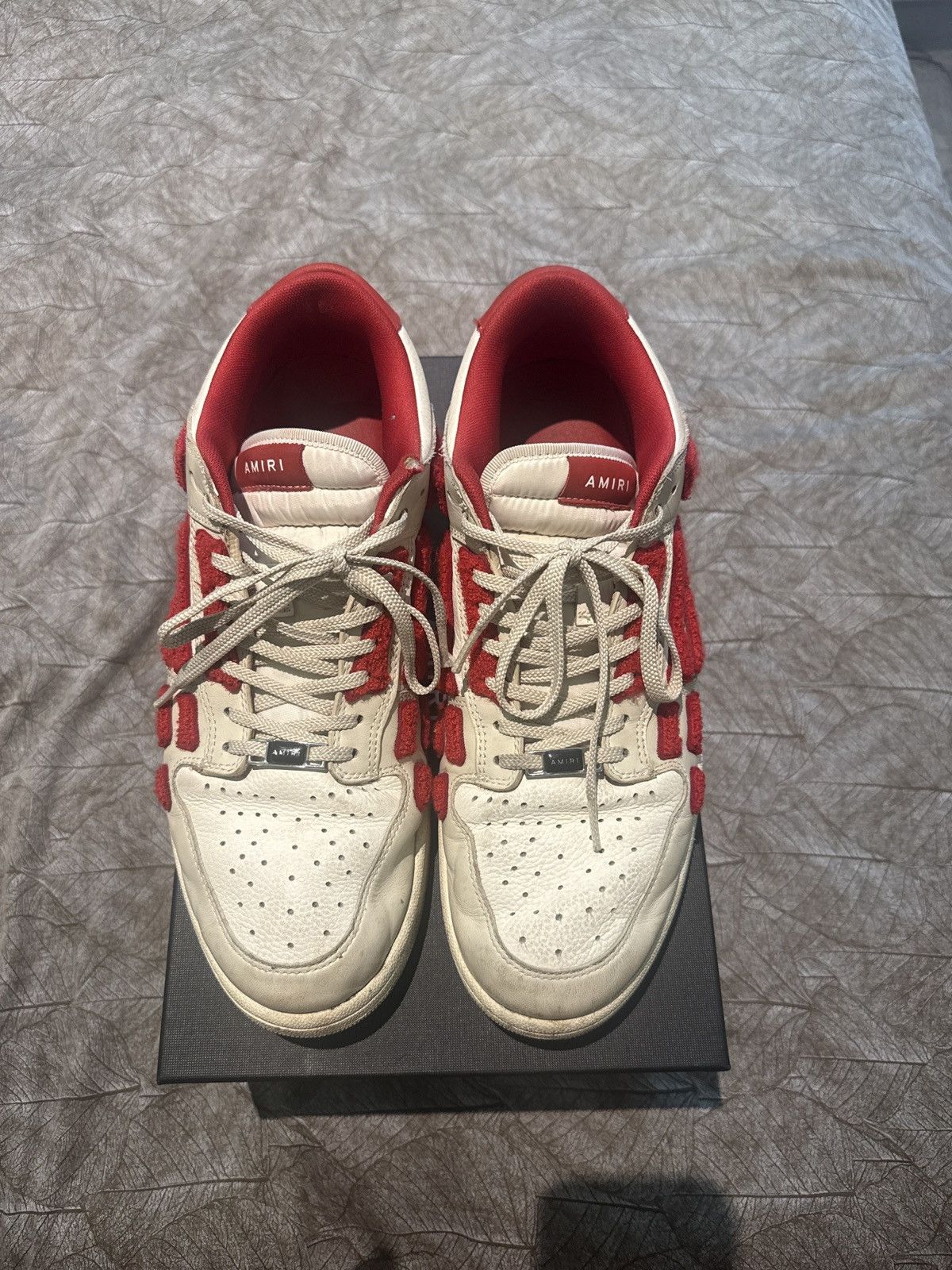 Amiri Amiri Skel Top Low Size US 13 / EU 46 - 2 Thumbnail
