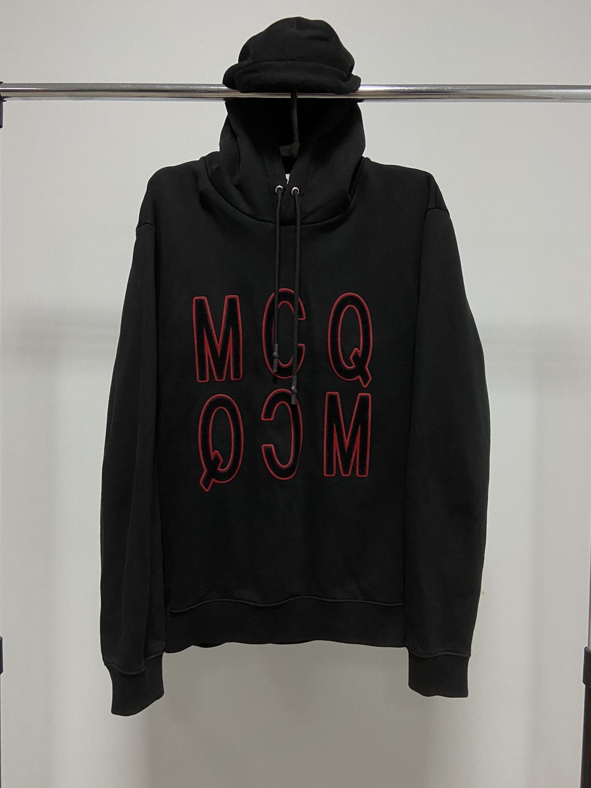 Alexander McQueen × Vintage Alexander McQueen Vintage Hoodie Big Logo MCQ Luxury Size US M / EU 48-50 / 2 - 1 Thumbnail