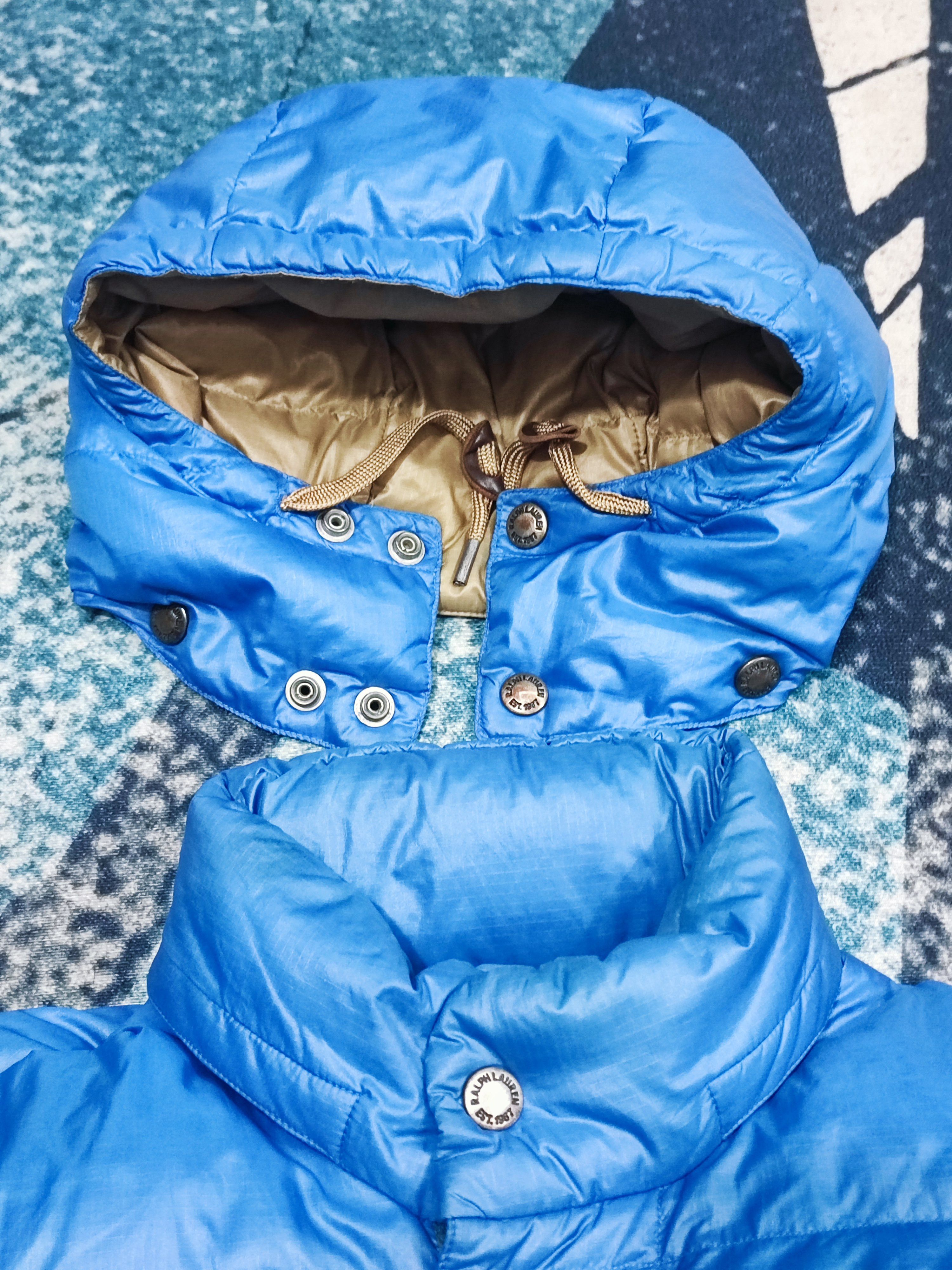Polo Ralph Lauren Vintage Polo Ralph Lauren Glossy Blue Down Puffer Jacket Size US S / EU 44-46 / 1 - 14 Thumbnail