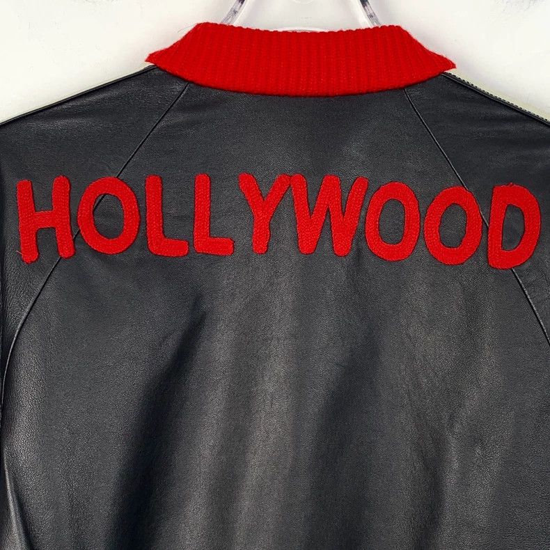 Gucci Gucci Black logo letter leather jacket 2501-Nextarrow Size US S / EU 44-46 / 1 - 5 Thumbnail