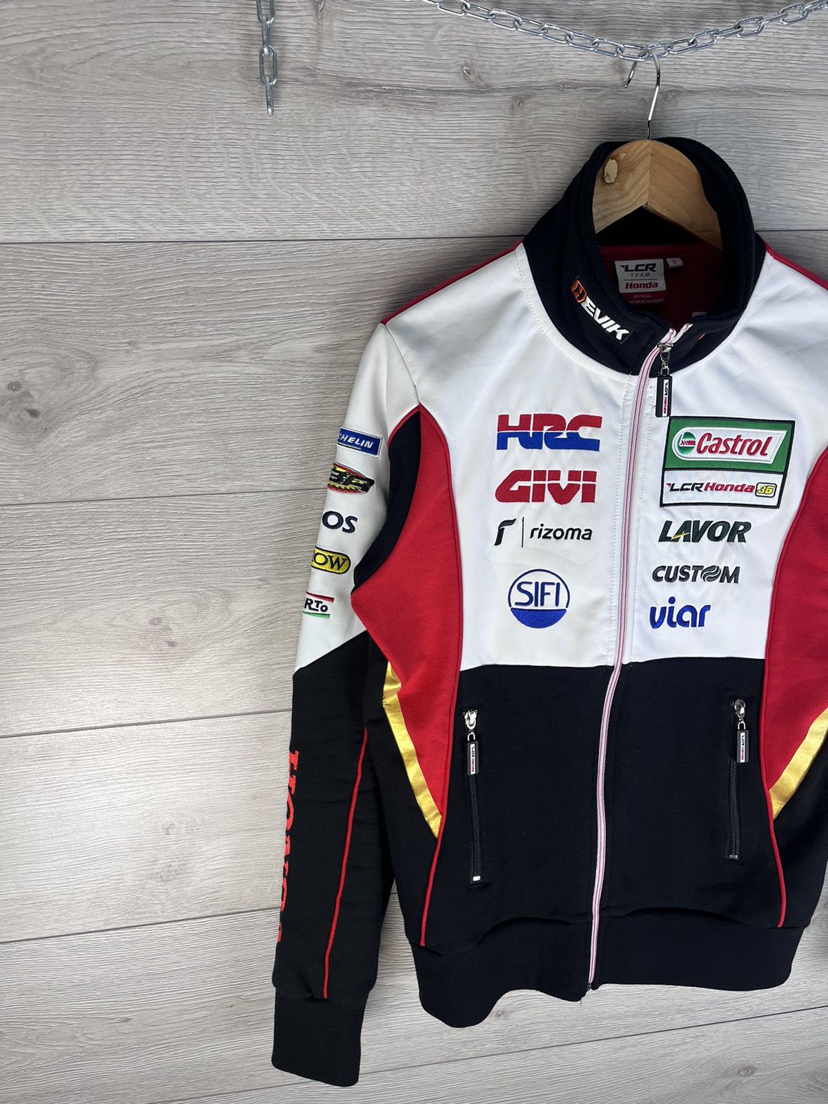 Honda Men's sport jacket Honda official team merch size S Kawasaki Size US S / EU 44-46 / 1 - 3 Thumbnail