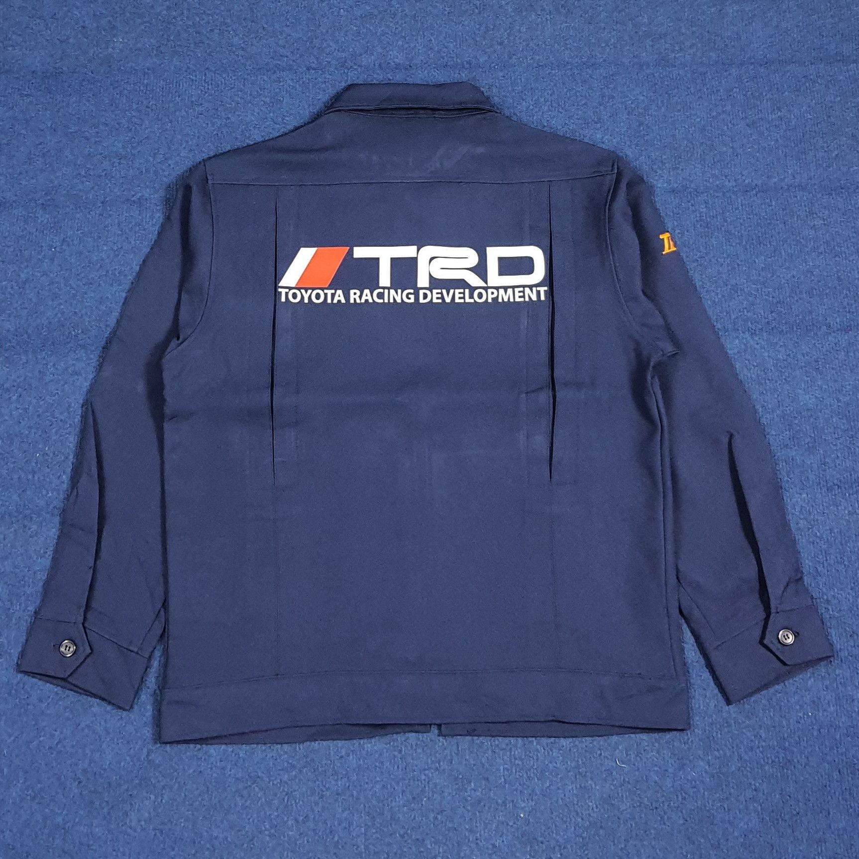 Japanese Brand Vintage TRD Toyota Motor Sports Custom Logo Jacket C284N12 Size US S / EU 44-46 / 1 - 1 Thumbnail