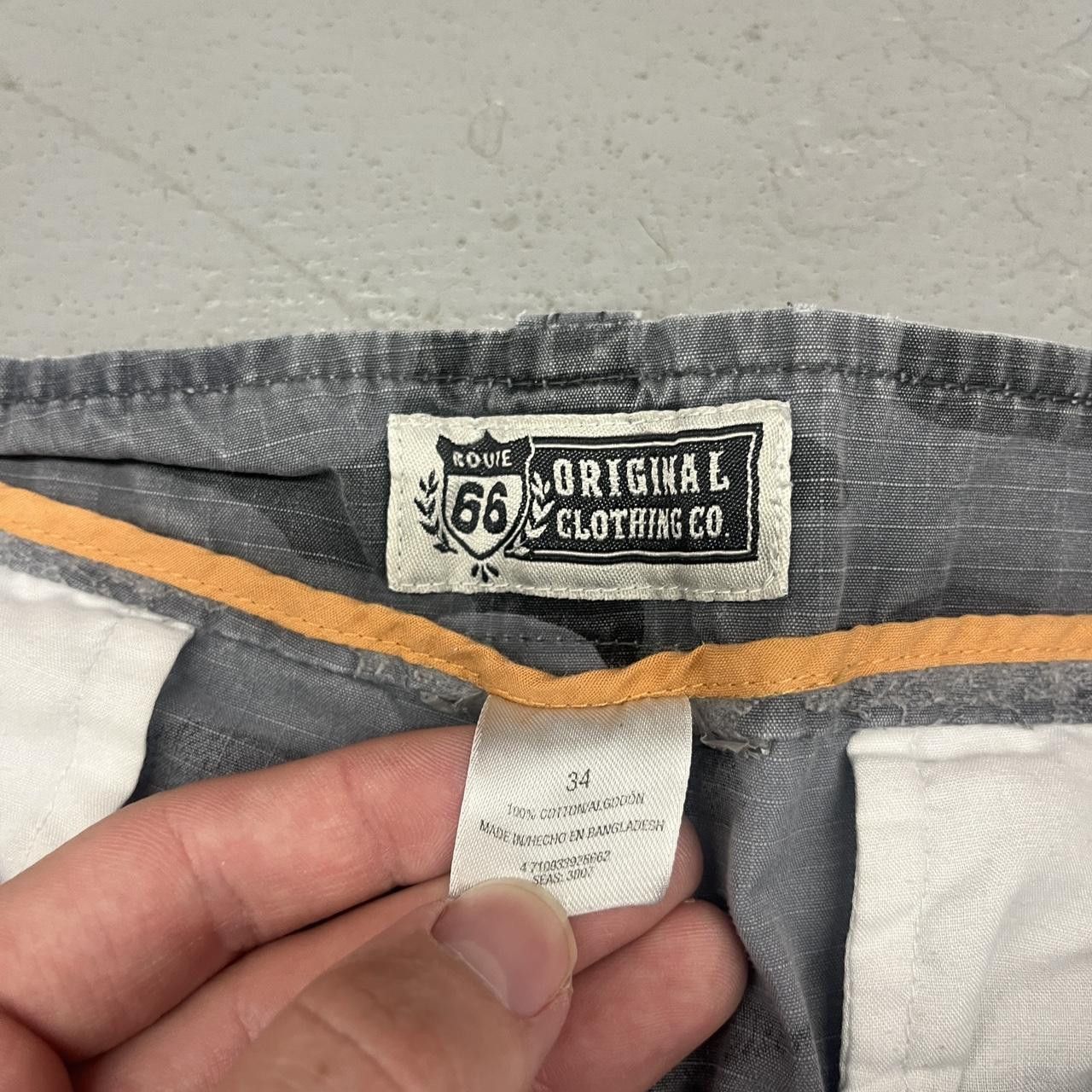 Route 66 VTG Y2K Route 66 Essential Grey Camo Cargo Shorts 34 Size US 34 / EU 50 - 3 Thumbnail