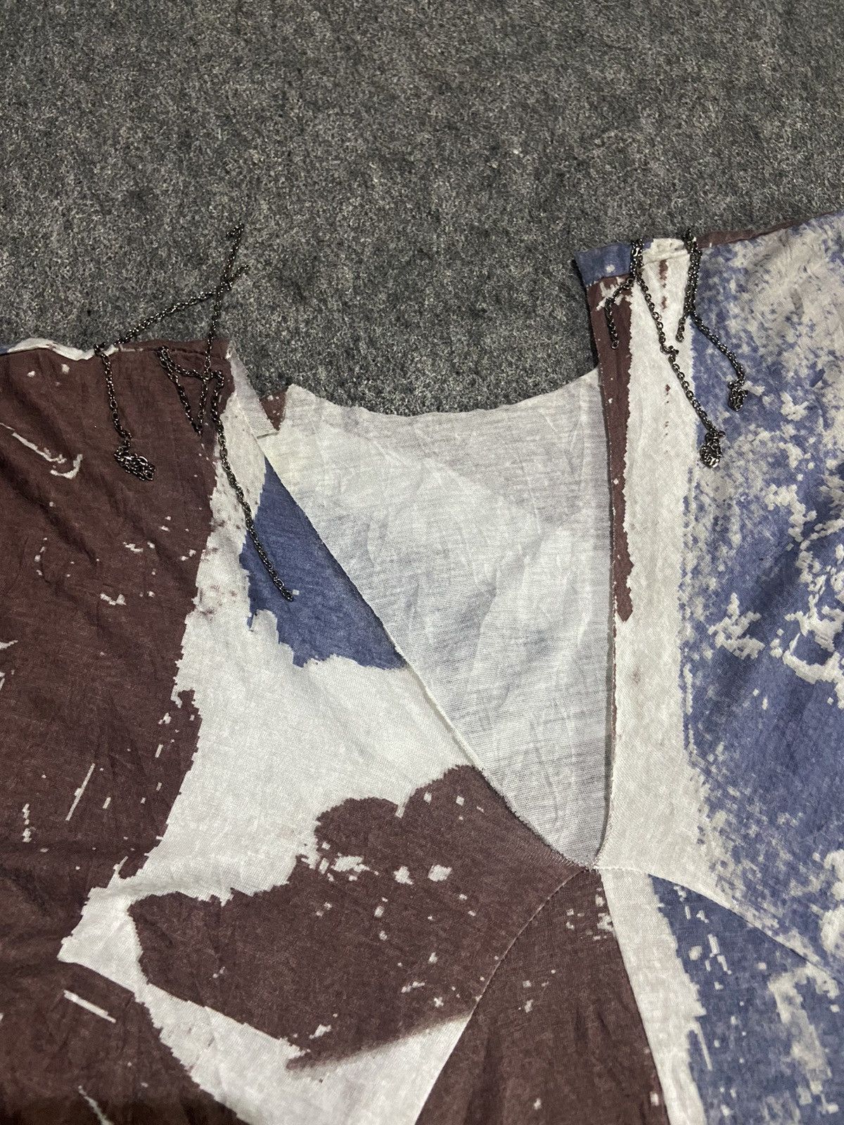 Hysteric Glamour × If Six Was Nine × Le Grande Bleu (L.G.B.) Vintage Y2K heaven and earth umbrella cotton blouses Size M / US 6-8 / IT 42-44 - 4 Thumbnail