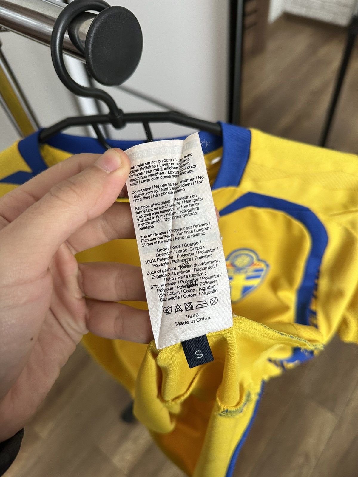Umbro 2007/2008 Umbro Sweden Vintage Soccer Jersey T-Shirt Size US S / EU 44-46 / 1 - 11 Thumbnail