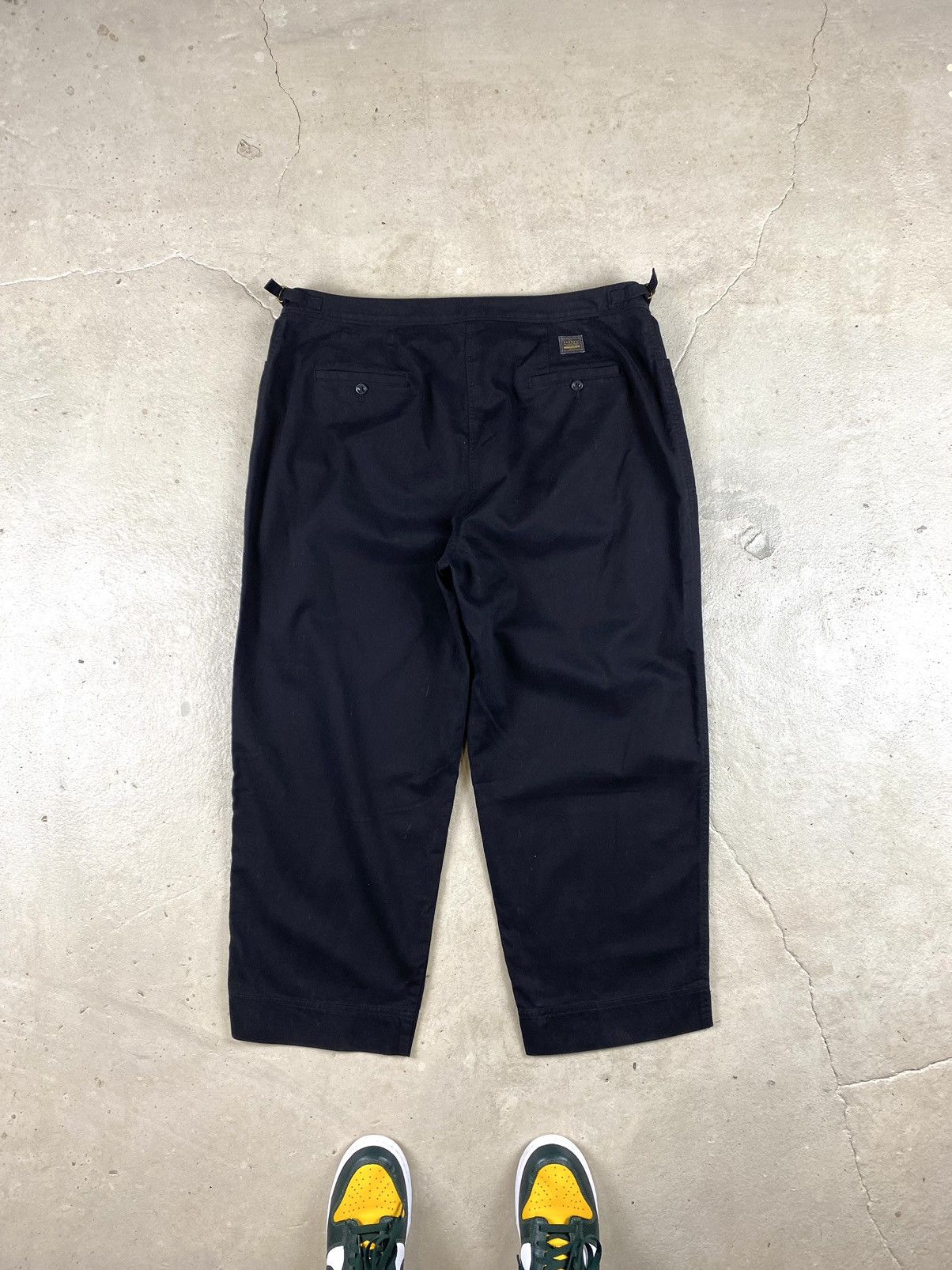 Ralph Lauren Y2K Vintage Ralph Lauren Buggy Pants Black Hype Size US 38 / EU 54 - 10 Thumbnail