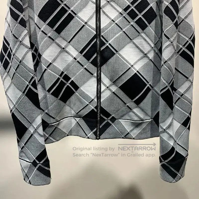 Burberry Burberry Gray Zip-Front Cotton Jacket for Men. Size US XXL / EU 58 / 5 - 4 Thumbnail