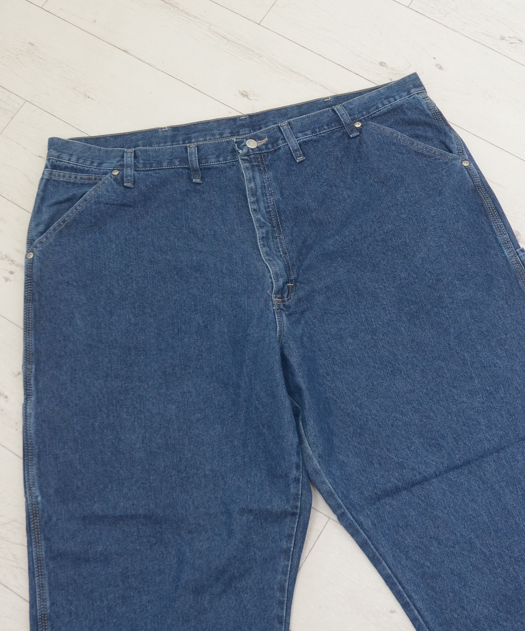 Rap Tees × Vintage × Wrangler Vintage Wrangler Carpenter Jeans Rap Pants Big SIZE Y2K Size US 44 / EU 60 - 3 Thumbnail