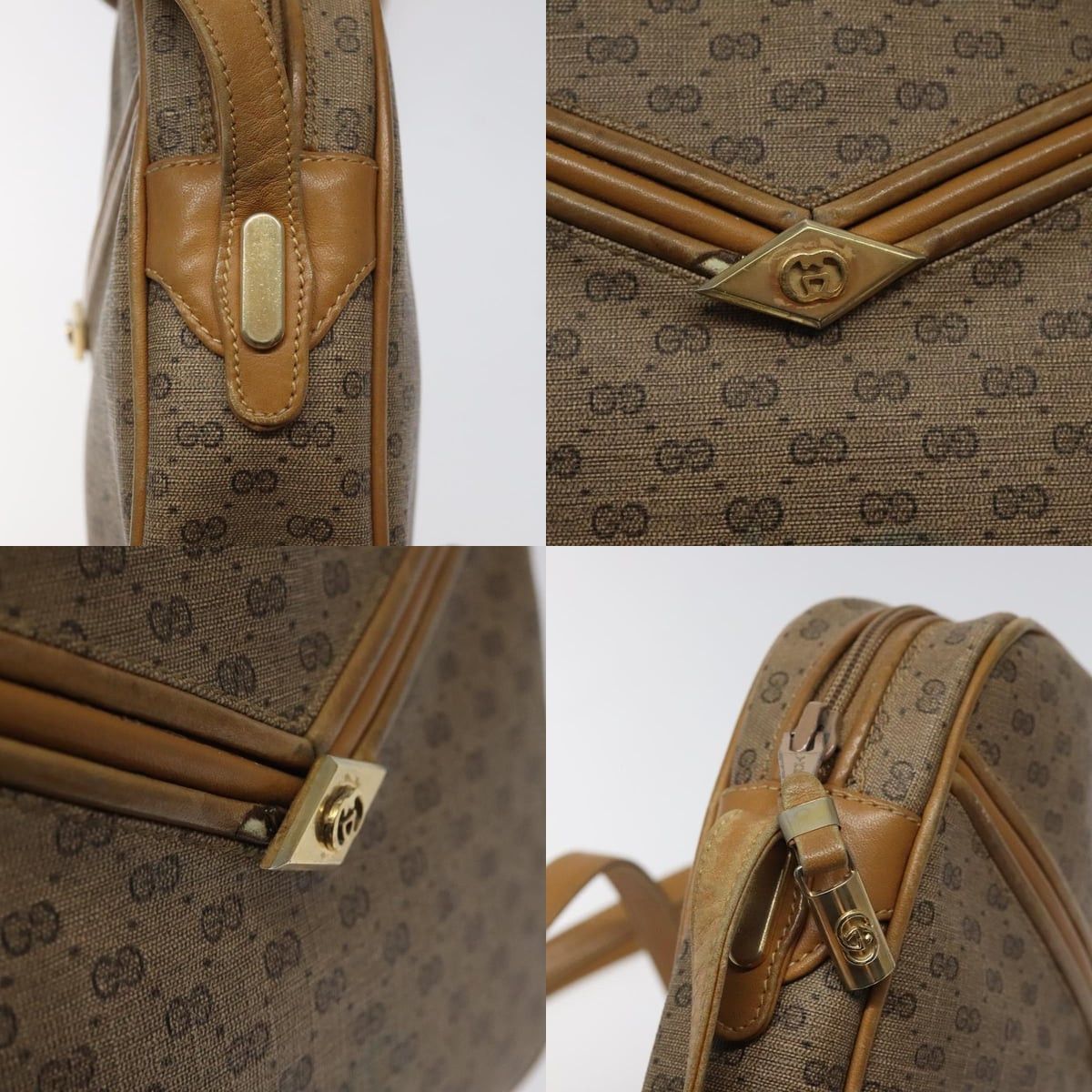 Gucci GUCCI Micro GG Supreme Shoulder Bag Pvc Beige Size ONE SIZE - 11 Thumbnail