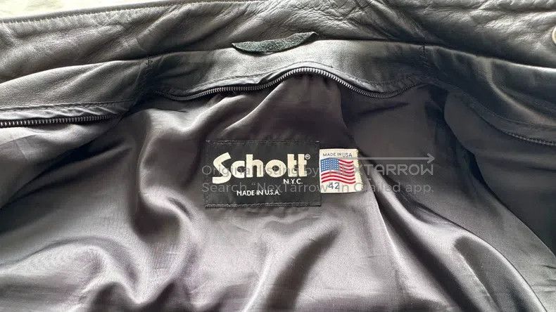 Schott Schott Motorcycle leather clothing Size US M / EU 48-50 / 2 - 4 Thumbnail