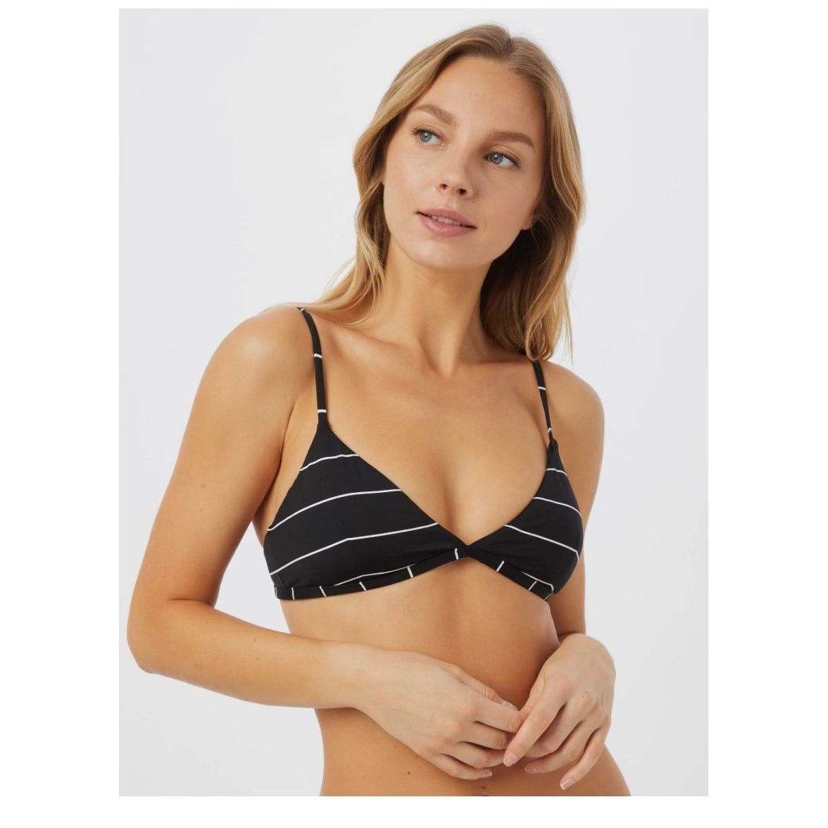Ralph Lauren Polo Ralph Lauren Women's Panama Striped Triangle Bikini Top Size XS / US 0-2 / IT 36-38 - 1 Thumbnail