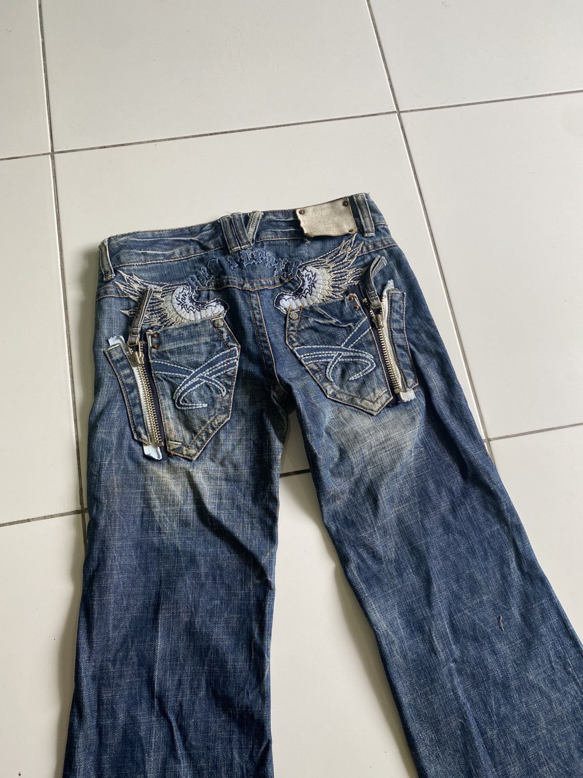 Composition by Kenzo Vintage Red Pepper Japan&co Denim Size 28" / US 6 / IT 42 - 5 Thumbnail