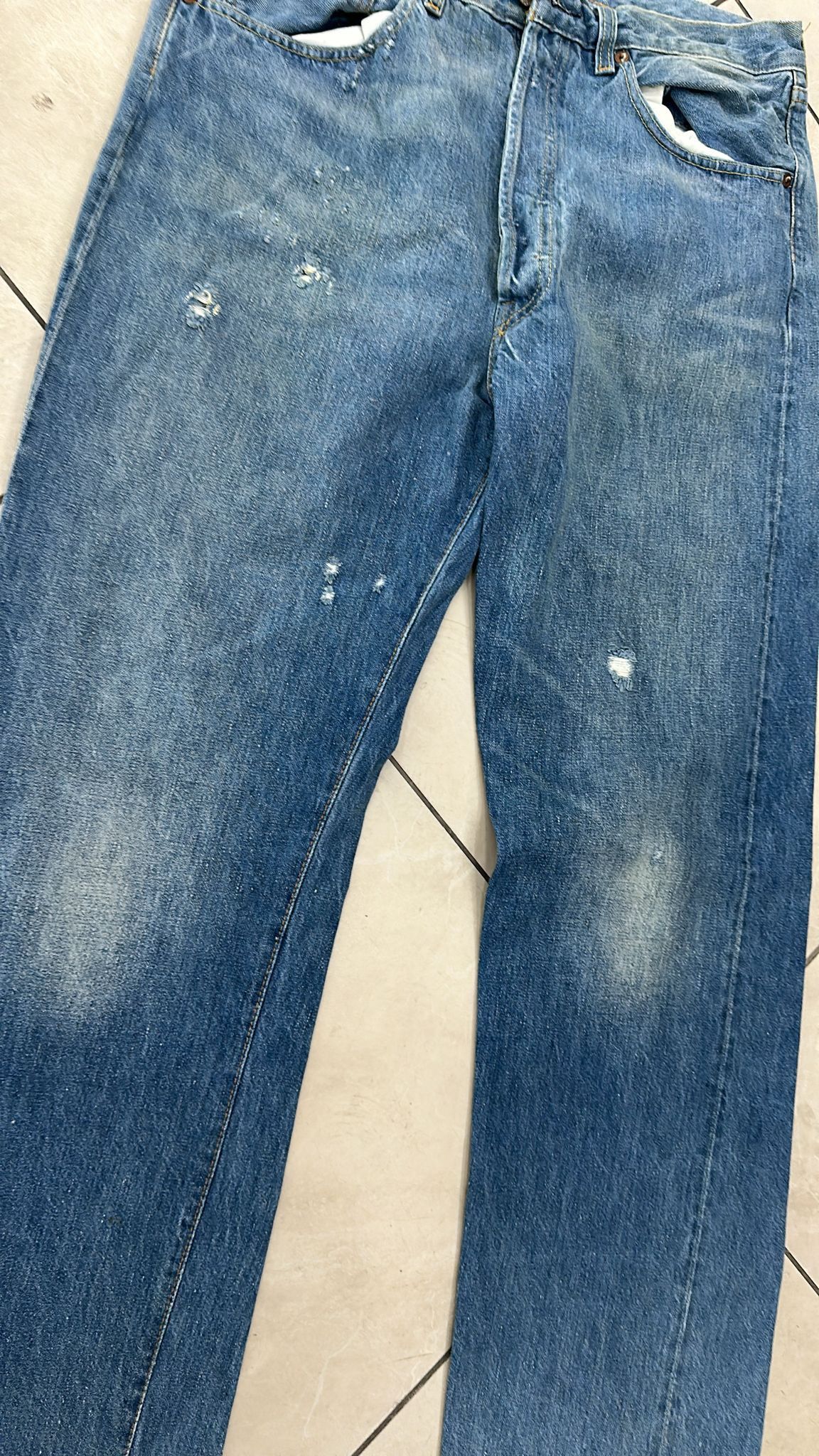 Levi's Vintage Clothing LVC Levi's Vintage Clothing 1955 501XX BigE Selvedge Jeans Size US 34 / EU 50 - 4 Thumbnail