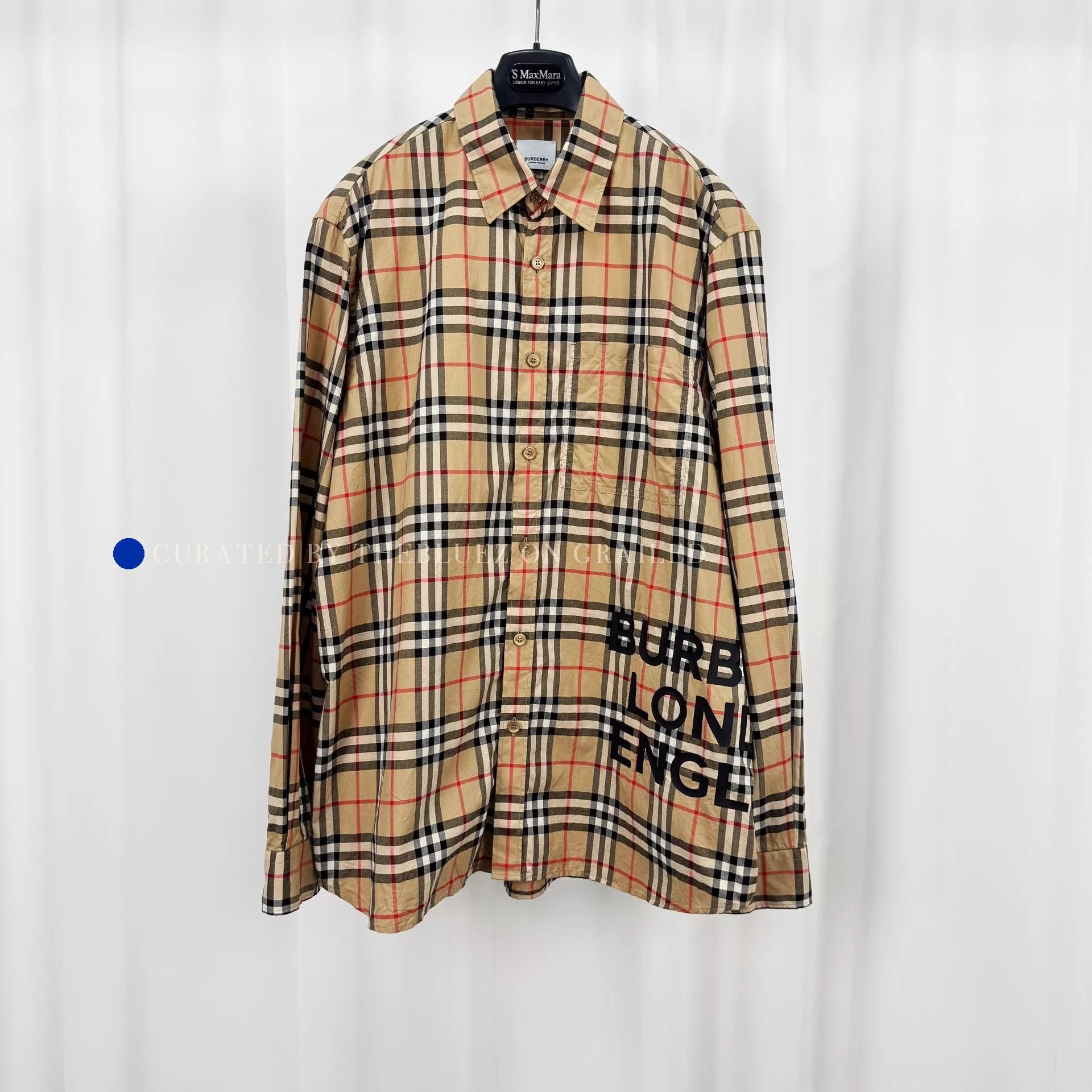 Burberry Classic Check Button-Up Shirt in Multi Size US L / EU 52-54 / 3 - 1 Thumbnail