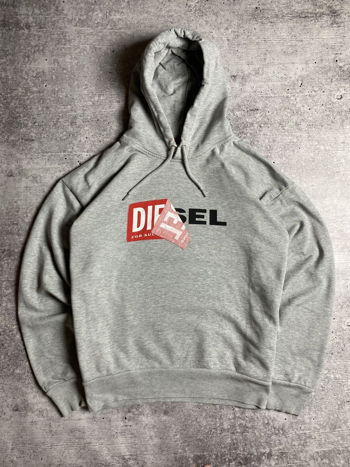 Diesel Diesel Vintage Baggy Hoodie Size US XL / EU 56 / 4 - 2 Thumbnail