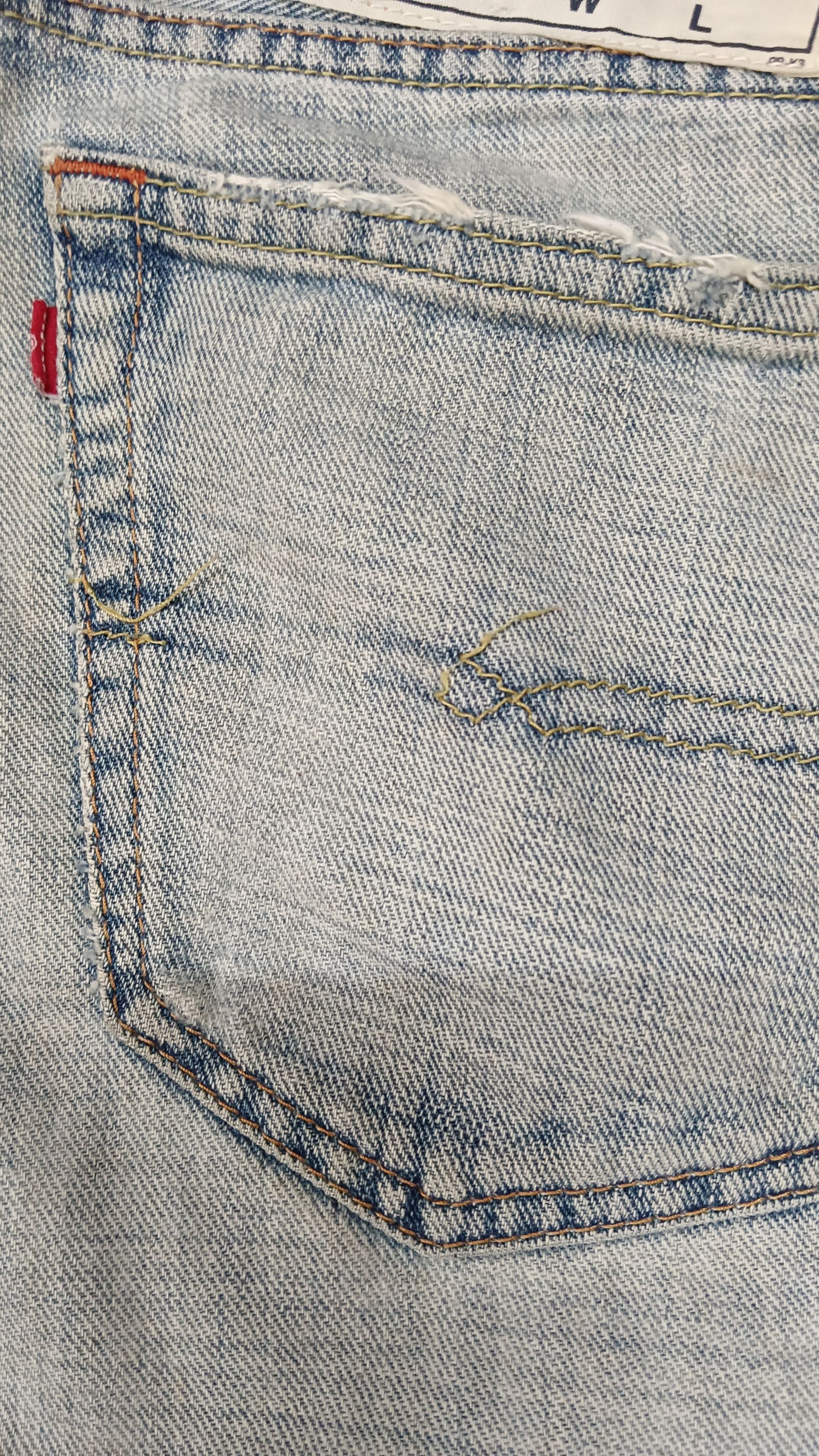 Iron Heart GLHEART Limited Edition Distressed Flare Denim Size US 30 / EU 46 - 10 Thumbnail
