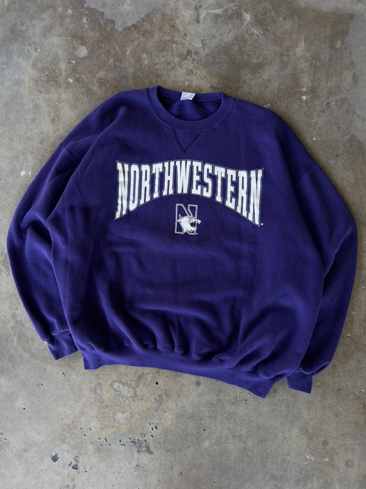 Vintage Vintage University of Northwestern Sweatshirt Crewneck Size US XL / EU 56 / 4 - 2 Thumbnail