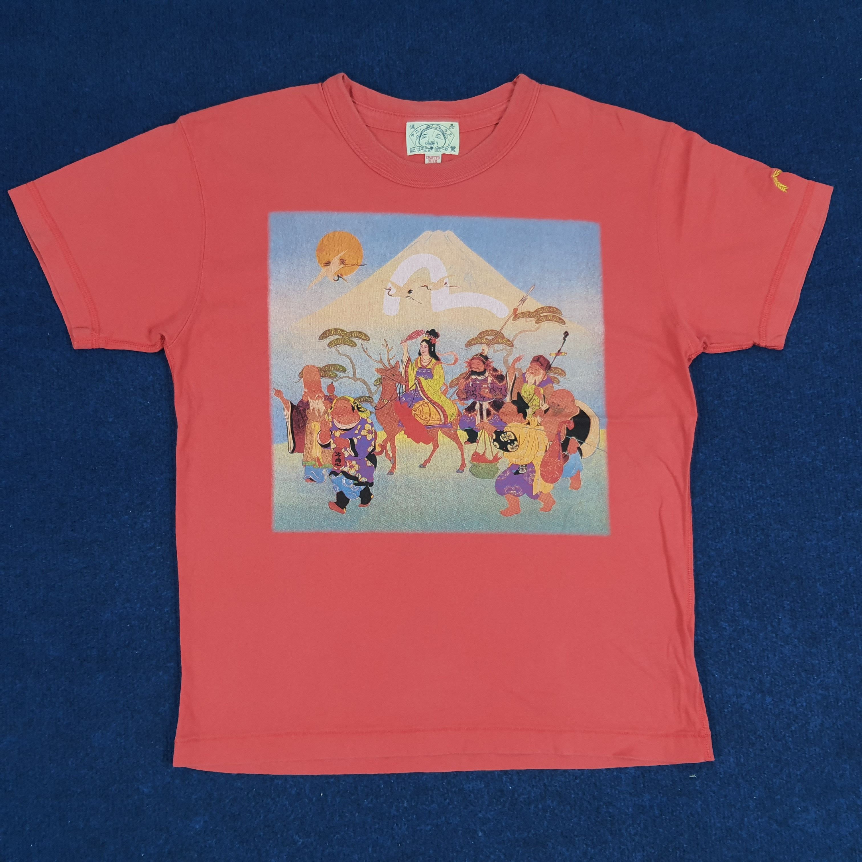 Evisu × Japanese Brand × Vintage Vintage Evisu Japanese Brand Photo Tee Tshirt Size US M / EU 48-50 / 2 - 1 Thumbnail