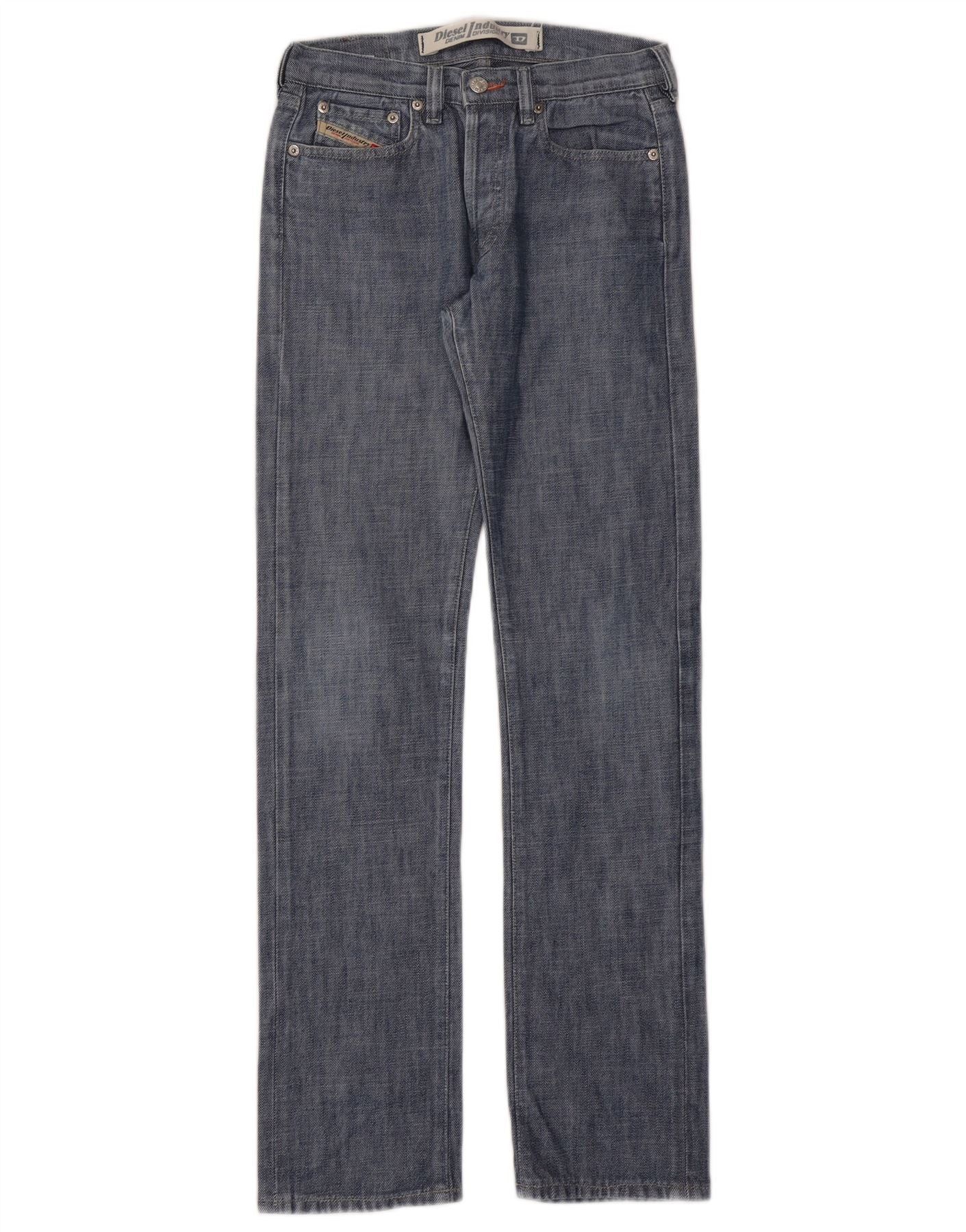 Diesel Womens Straight Jeans W26 L32 Blue Cotton Size 42" / US 20 - 1 Thumbnail