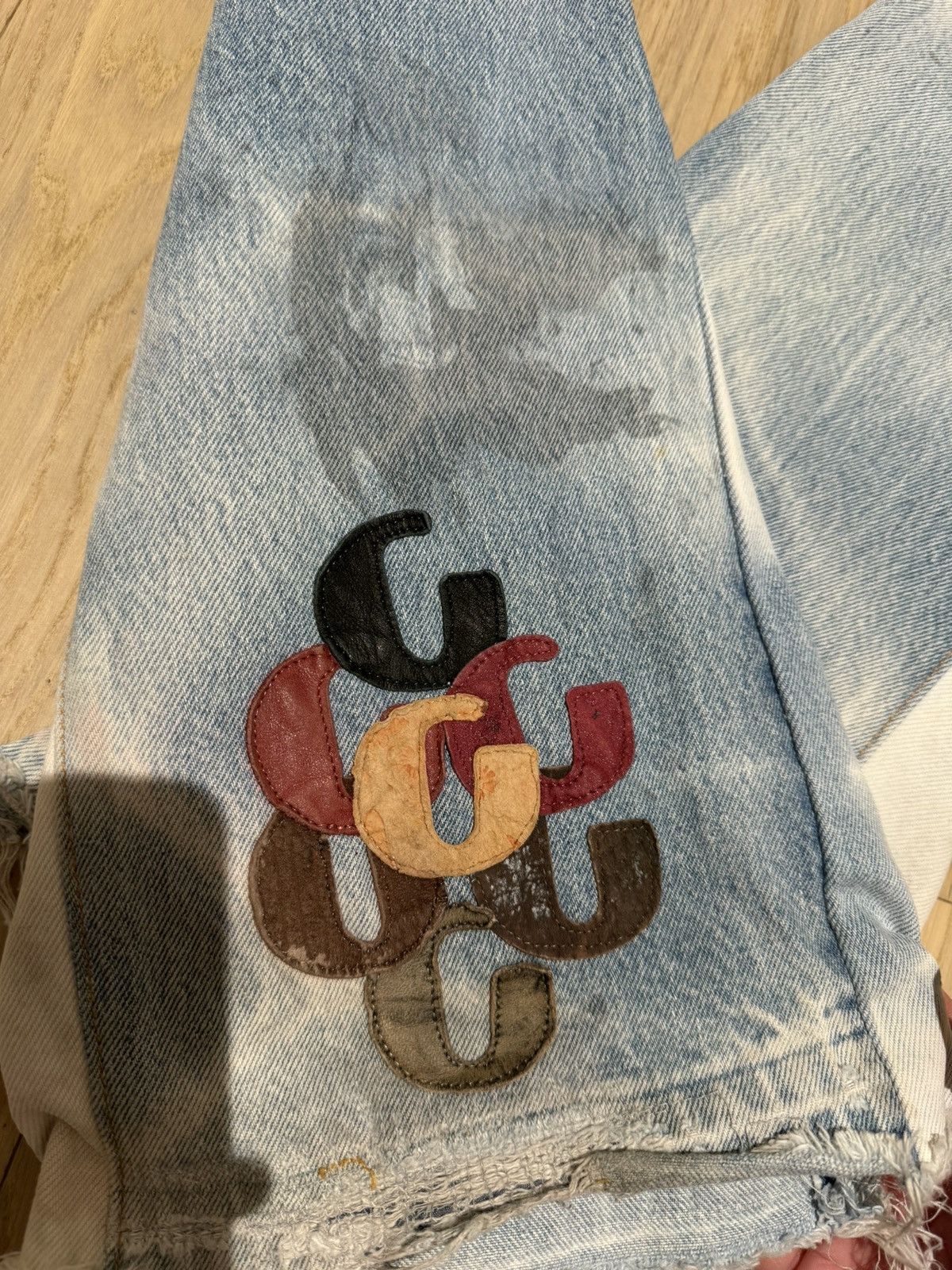 Gallery Dept. G patch la flare jeans Size US 31 - 13 Thumbnail