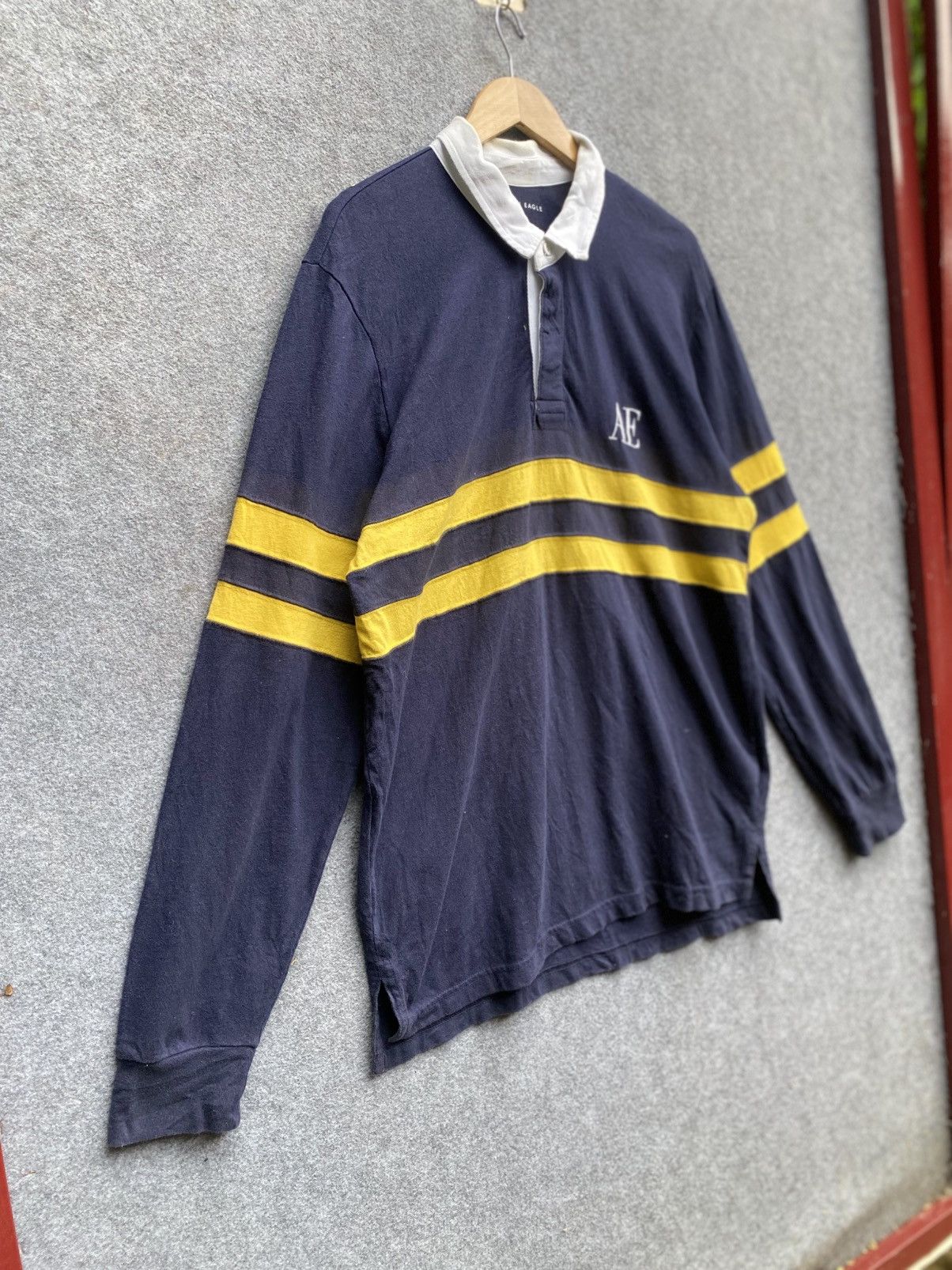 American Eagle Outfitters America eagle vintage polo long sleeve Size US L / EU 52-54 / 3 - 3 Thumbnail