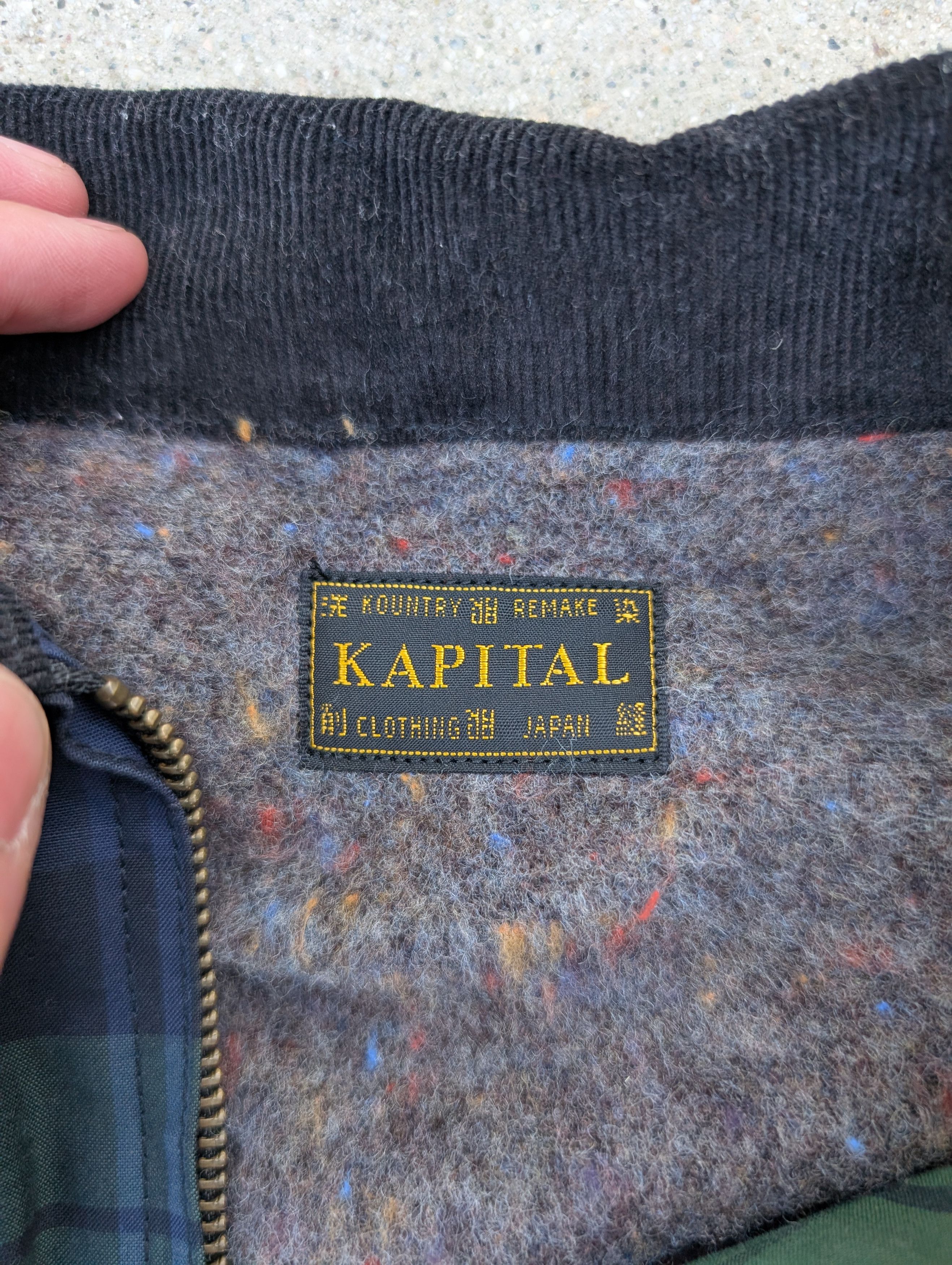 Kapital Kapital Weather Cotton Oil Coating Drizzler Jacket Size US M / EU 48-50 / 2 - 4 Thumbnail