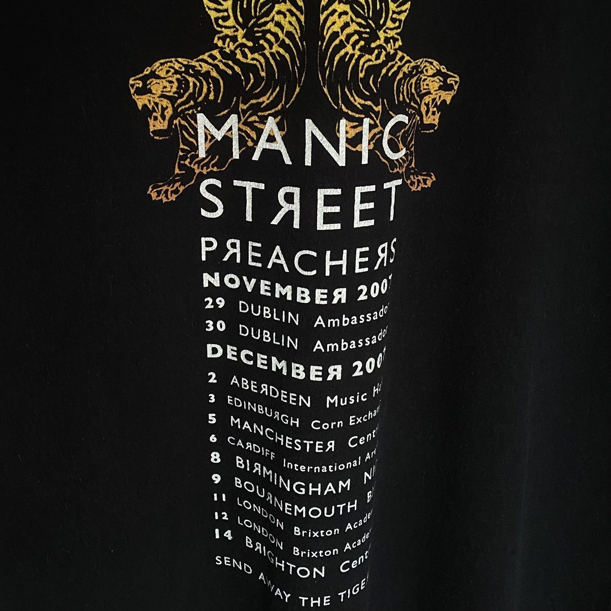Band Tees Vintage 2007 Manic Street Preachers Send Away The Tiger Size US L / EU 52-54 / 3 - 3 Thumbnail