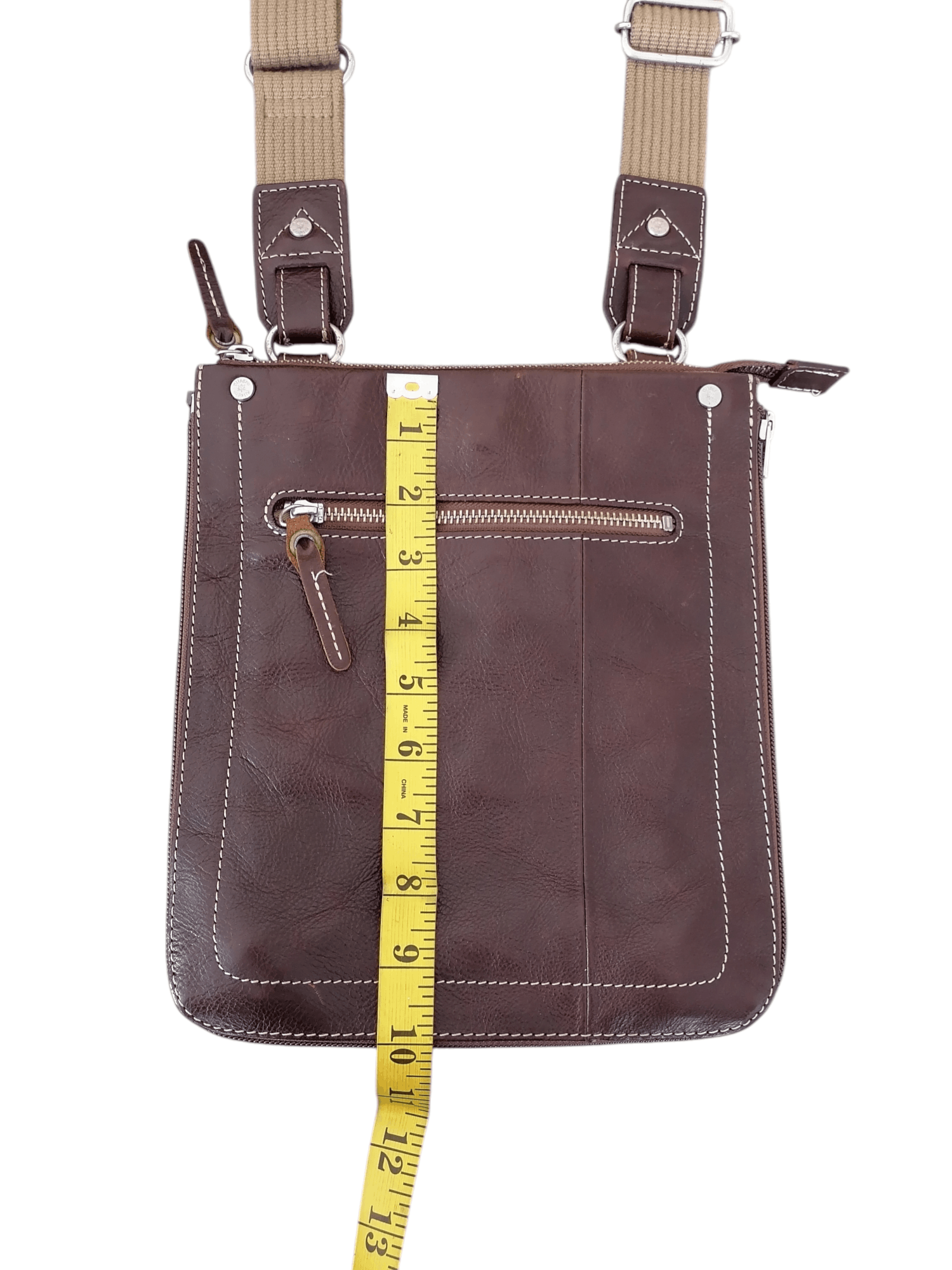 Japanese Brand × Leather Vintage Japan Nobel Allegro Leather Sling / Crossbody Bag Size ONE SIZE - 8 Thumbnail