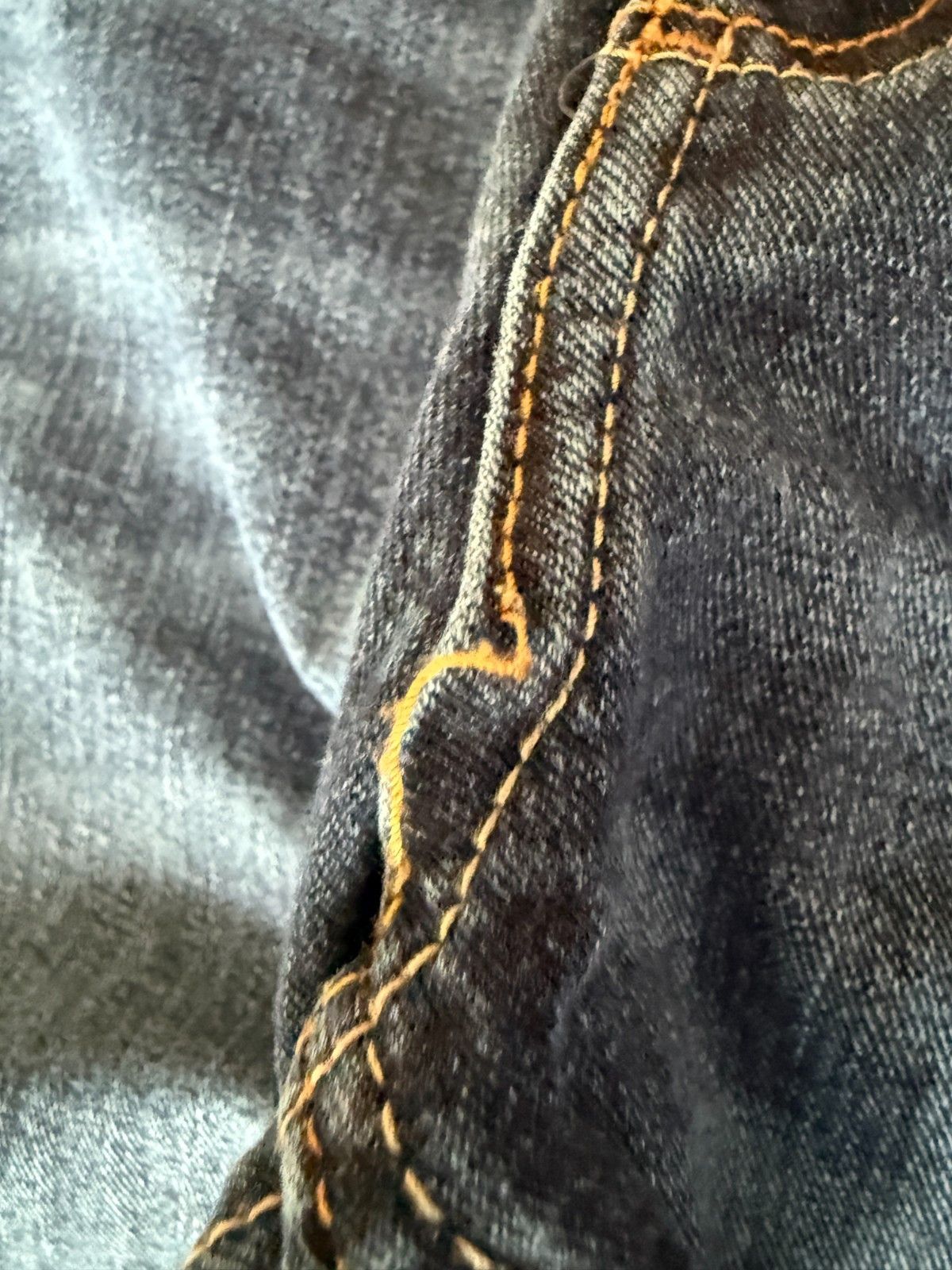 Wrangler Wrangler Mens 34x30 Straight Fit Jeans Denim Pants Classic Size US 34 / EU 50 - 5 Thumbnail