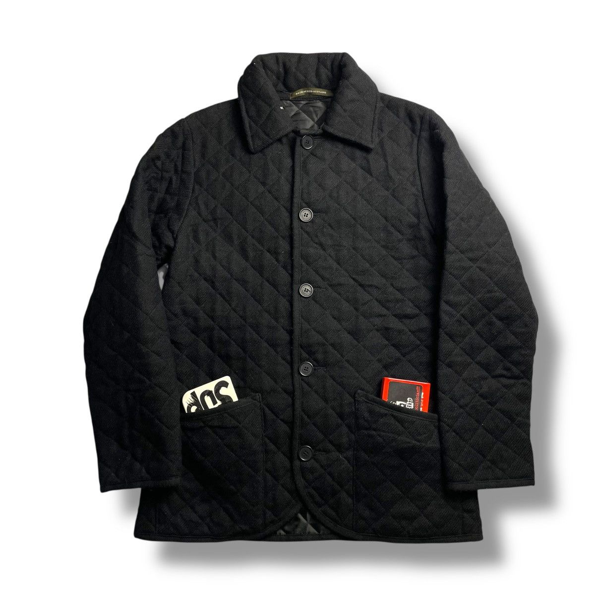 Mackintosh MACKINTOSH BUTTON UP QUILTED WOOL JACKET Size US M / EU 48-50 / 2 - 1 Thumbnail