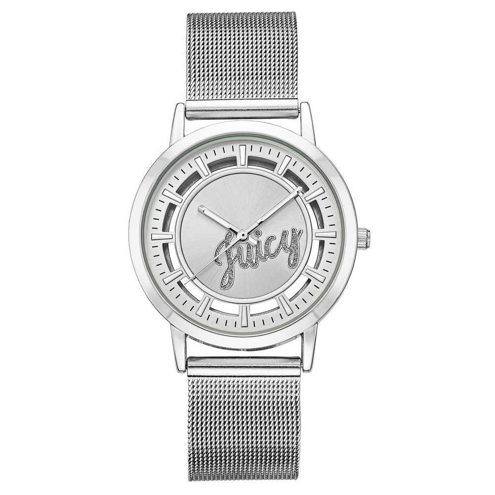 Juicy Couture Silver Stainless Steel Women's Watch Size ONE SIZE - 1 Thumbnail