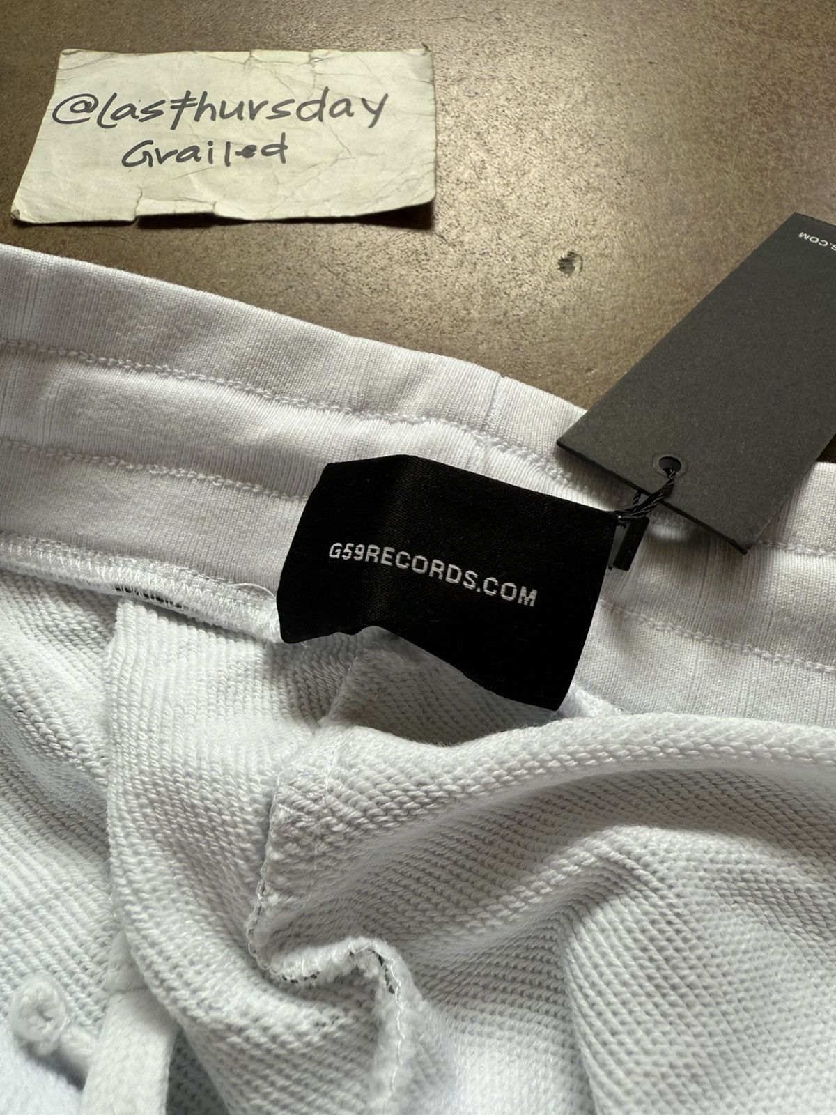 G59 Records $UICIDEBOY$ G59 Records Razor Sweatpants White Large Size US 34 / EU 50 - 7 Thumbnail